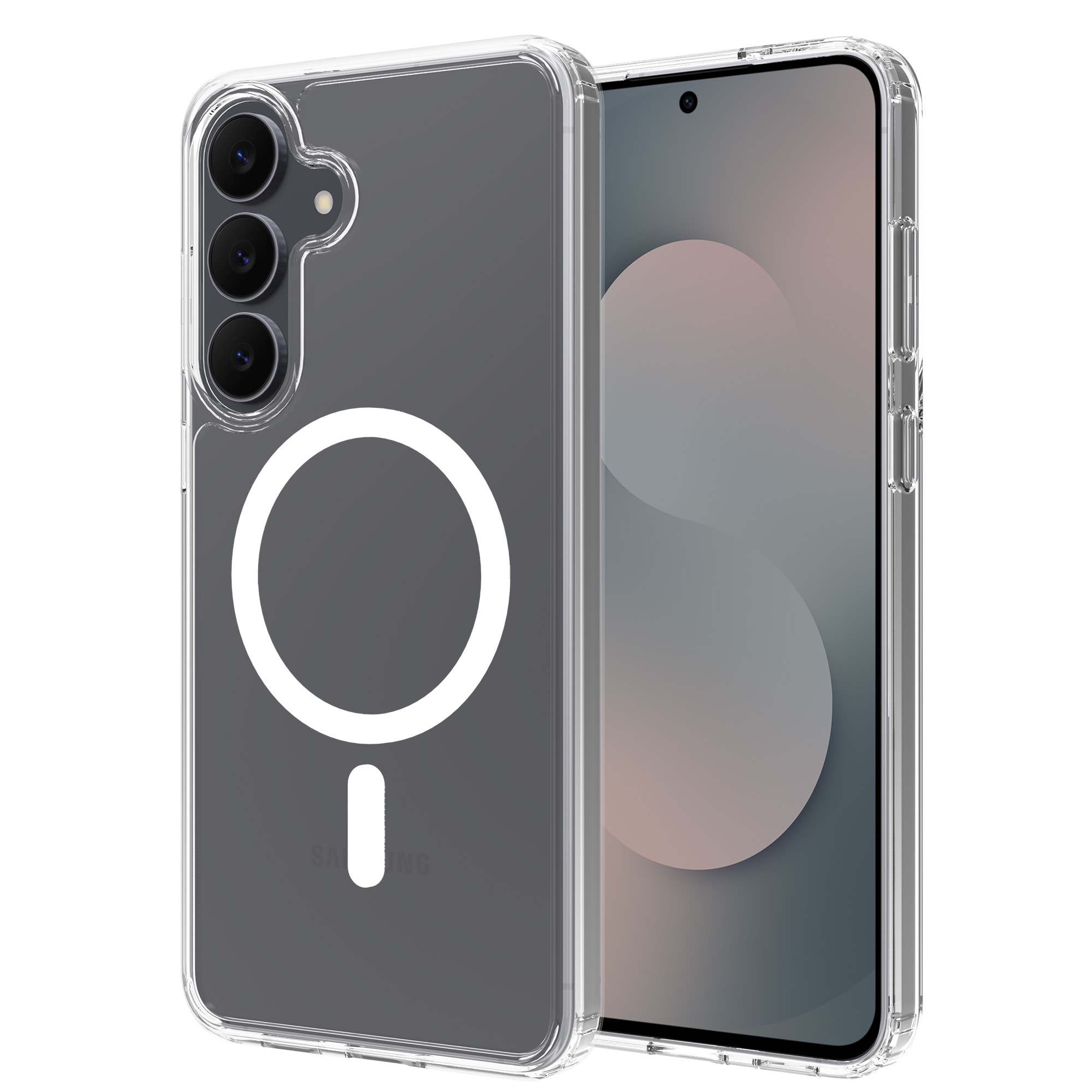 Hybriddeksel MagSafe Samsung Galaxy S25 FE Gjennomsiktig