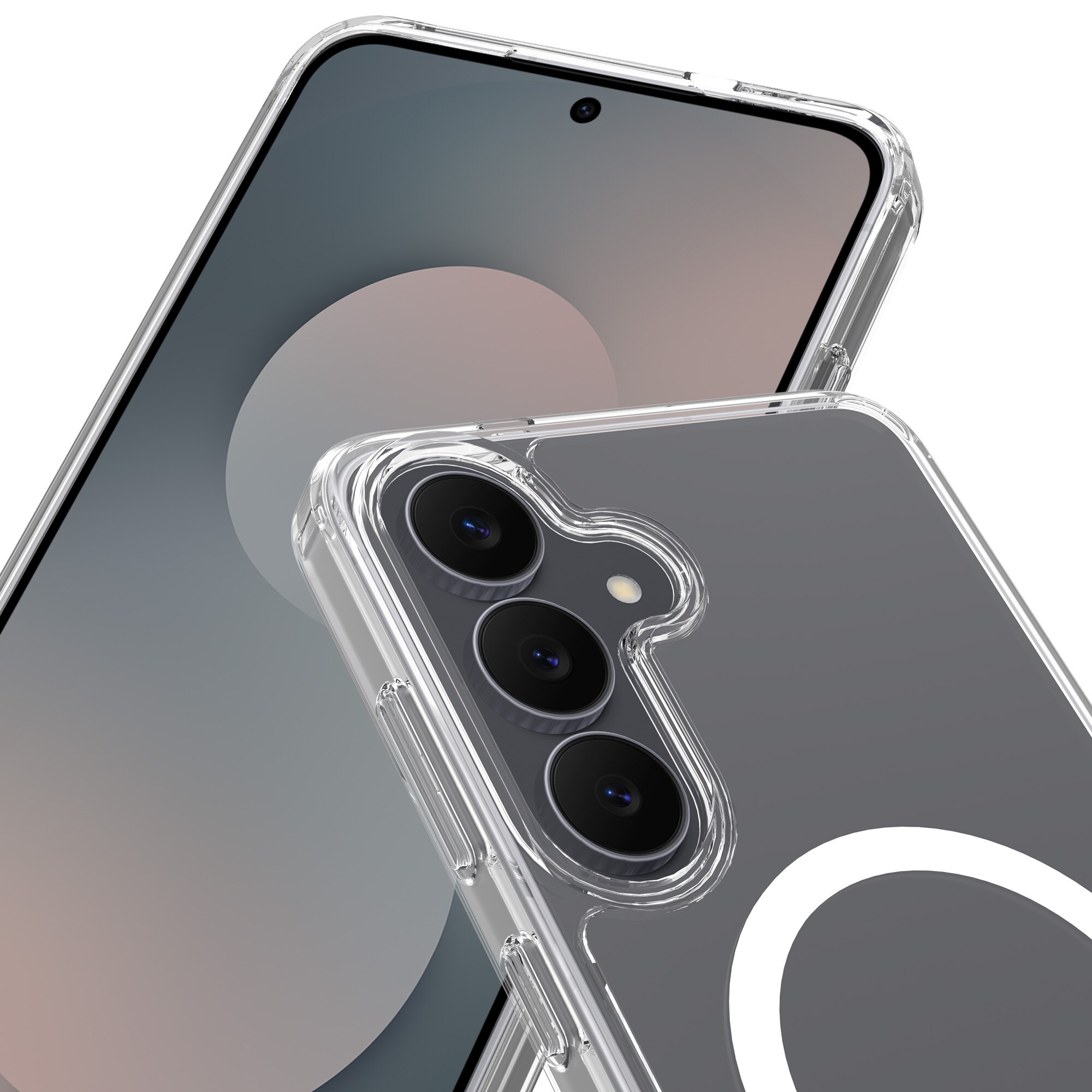 Hybriddeksel MagSafe Samsung Galaxy S25 FE Gjennomsiktig