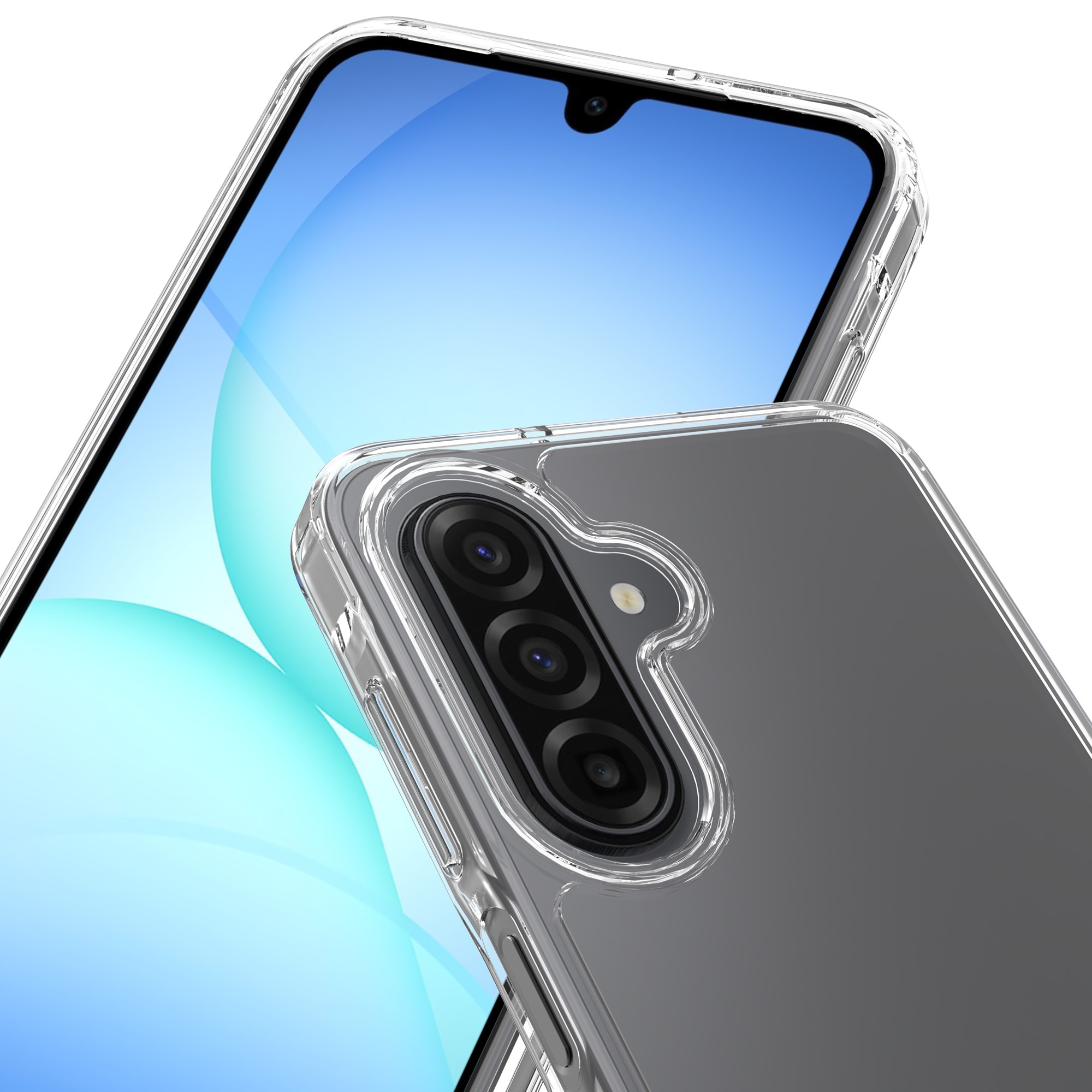 Hybriddeksel Samsung Galaxy A17 Gjennomsiktig