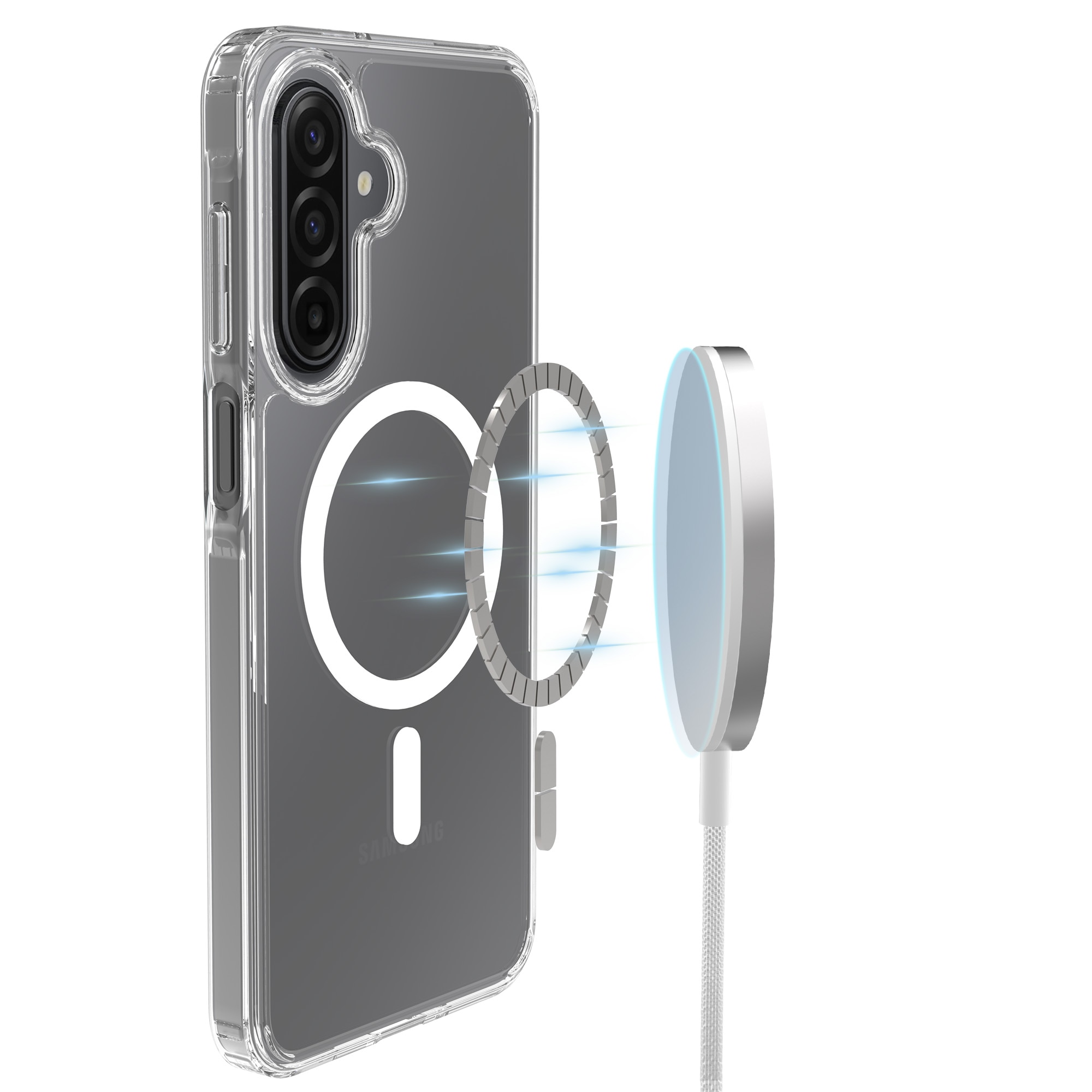 Hybriddeksel MagSafe Samsung Galaxy A17 Gjennomsiktig