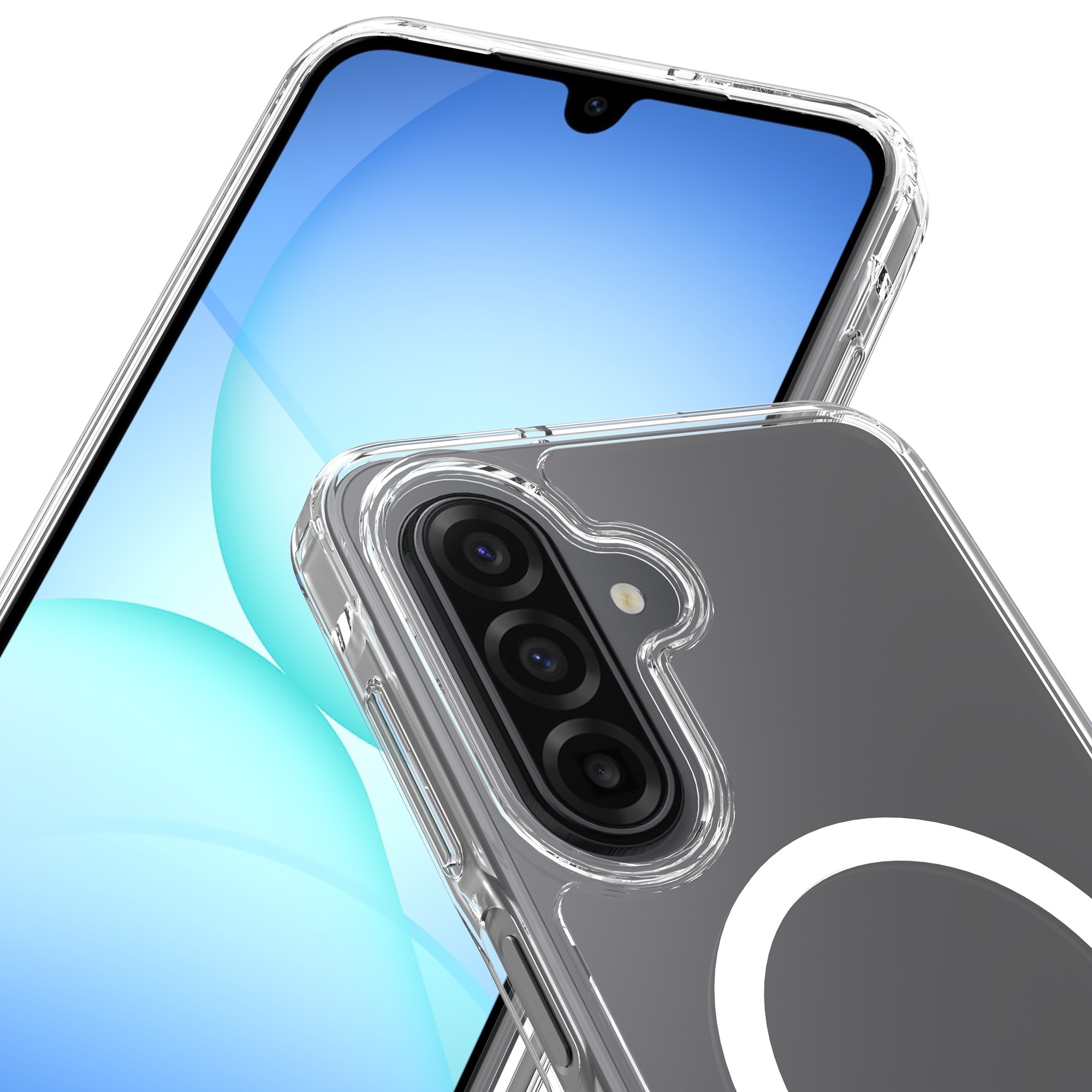 Hybriddeksel MagSafe Samsung Galaxy A17 Gjennomsiktig