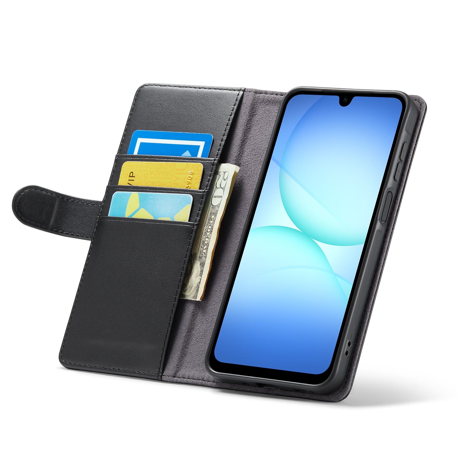 Ekte Lærveske  OnePlus 15 Svart