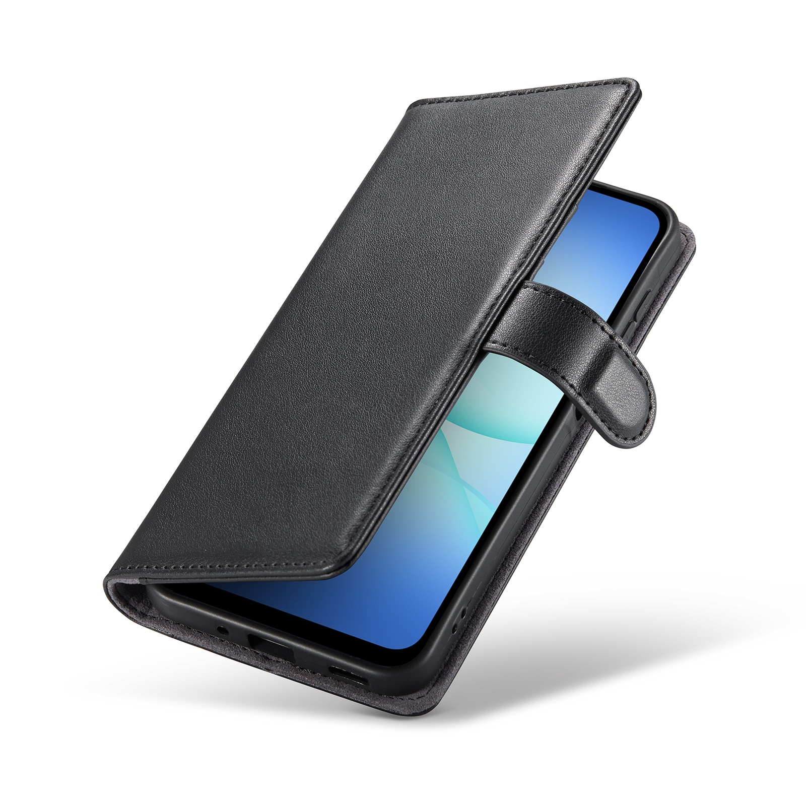 Ekte Lærveske  OnePlus 15 Svart