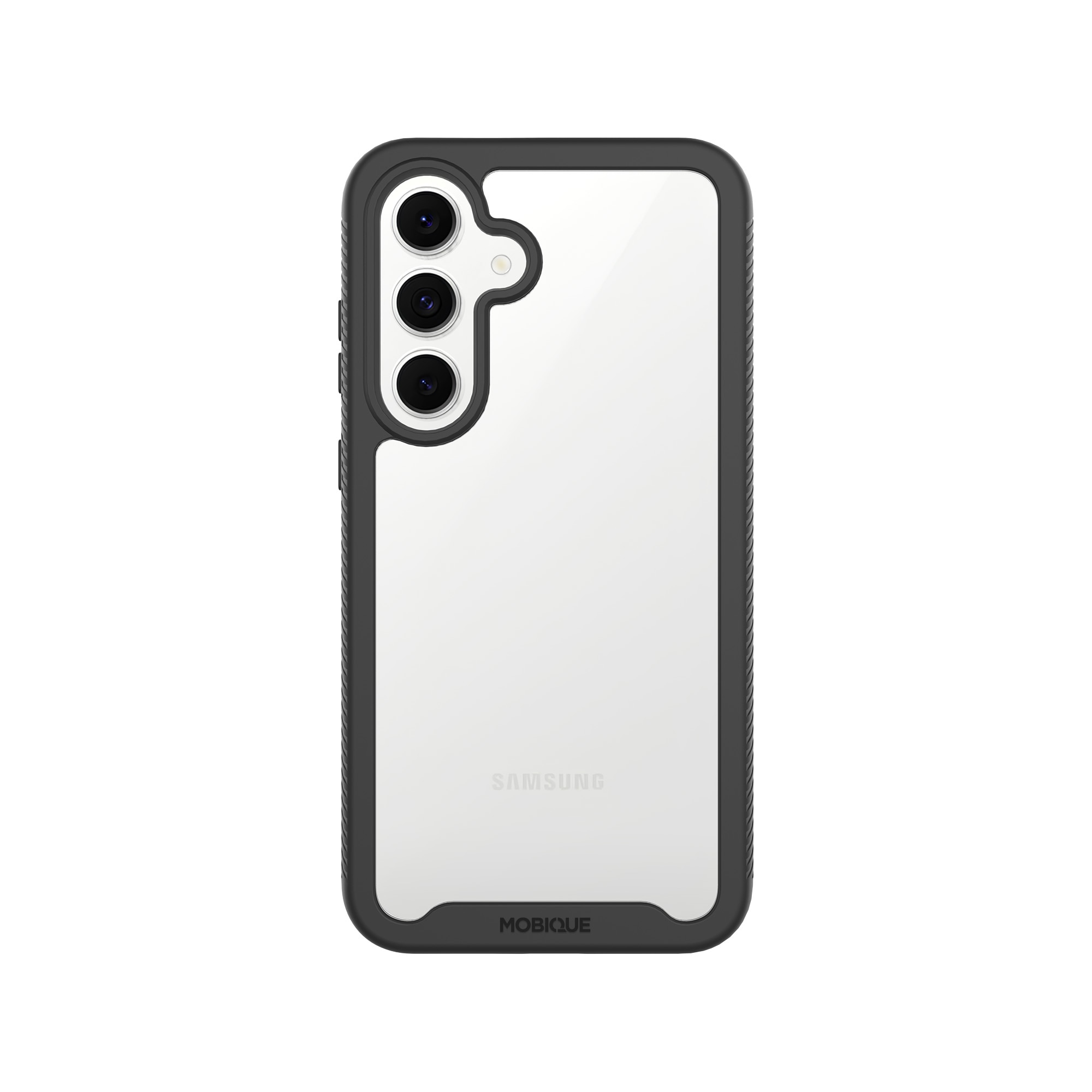 Full Protection Case Samsung Galaxy S25 FE Svart/gjennomsiktig