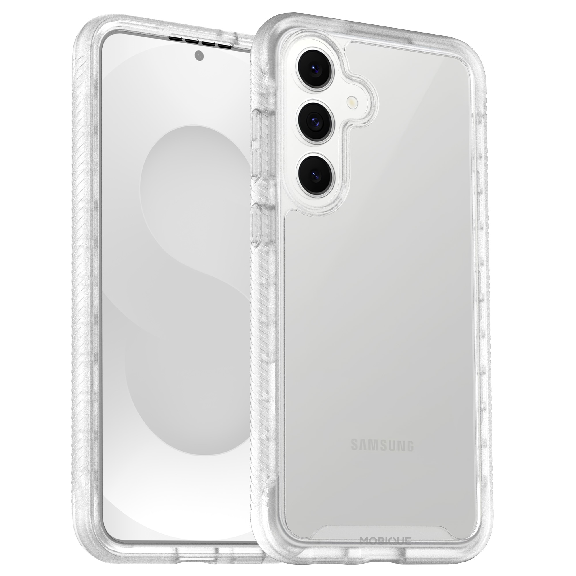 Full Protection Case Samsung Galaxy S25 FE Gjennomsiktig