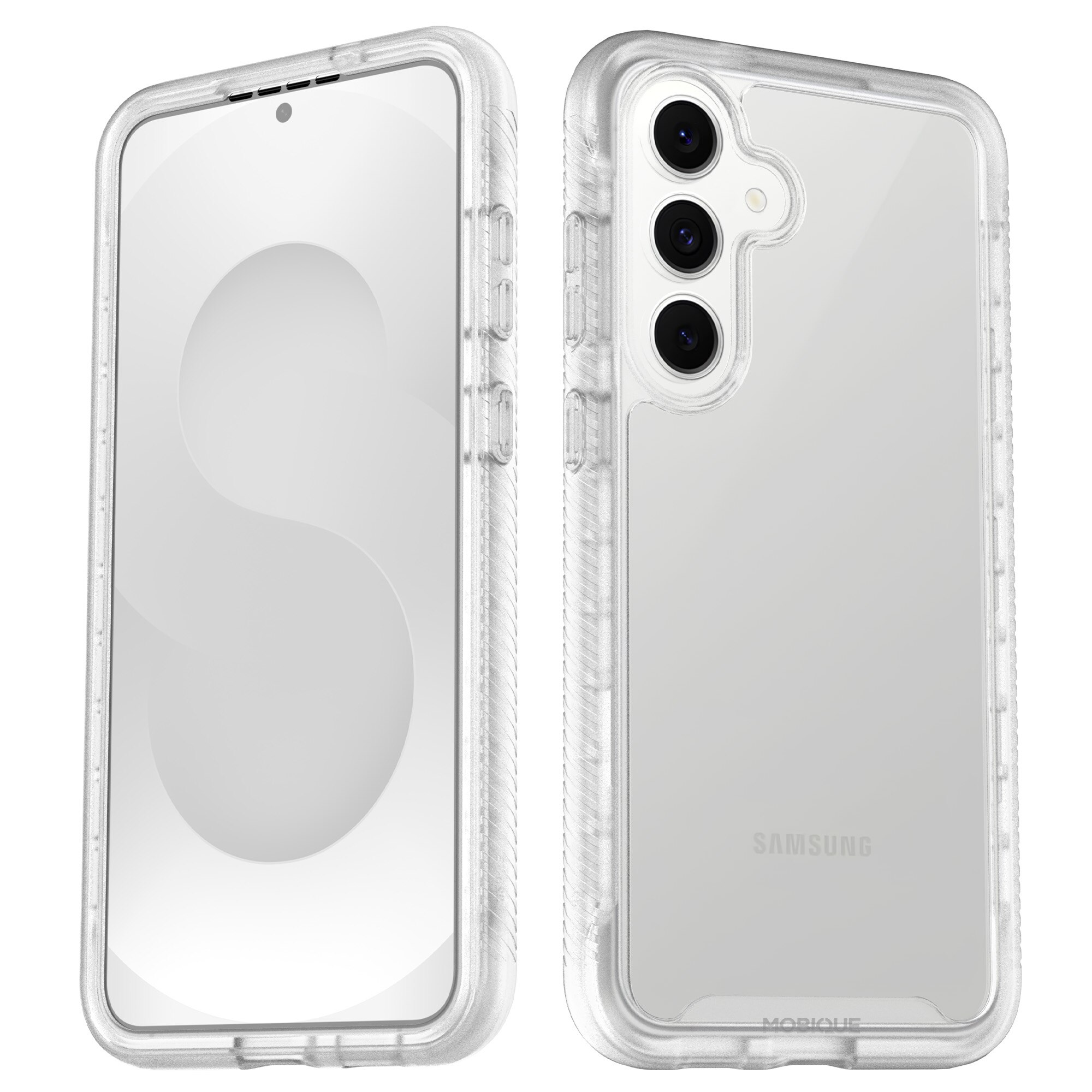 Full Protection Case Samsung Galaxy S25 FE Gjennomsiktig