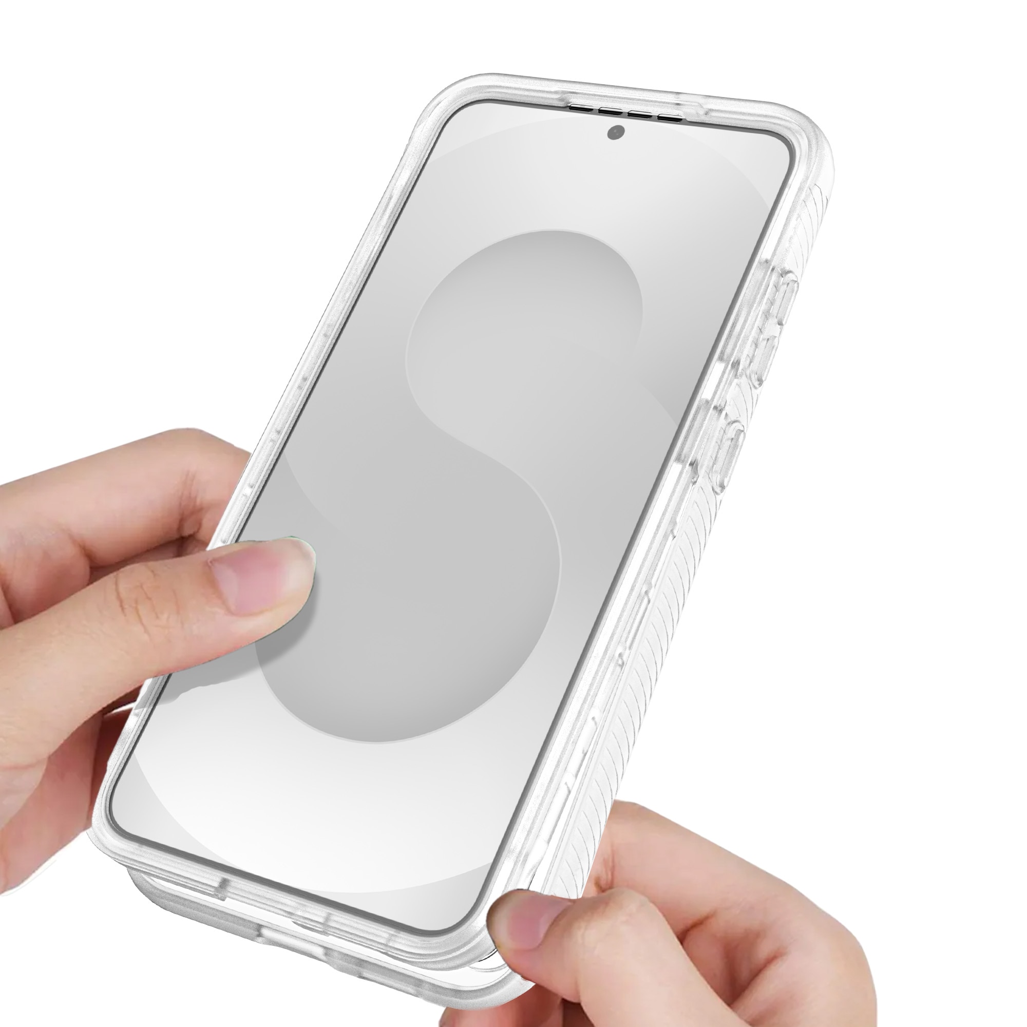 Full Protection Case Samsung Galaxy S25 FE Gjennomsiktig