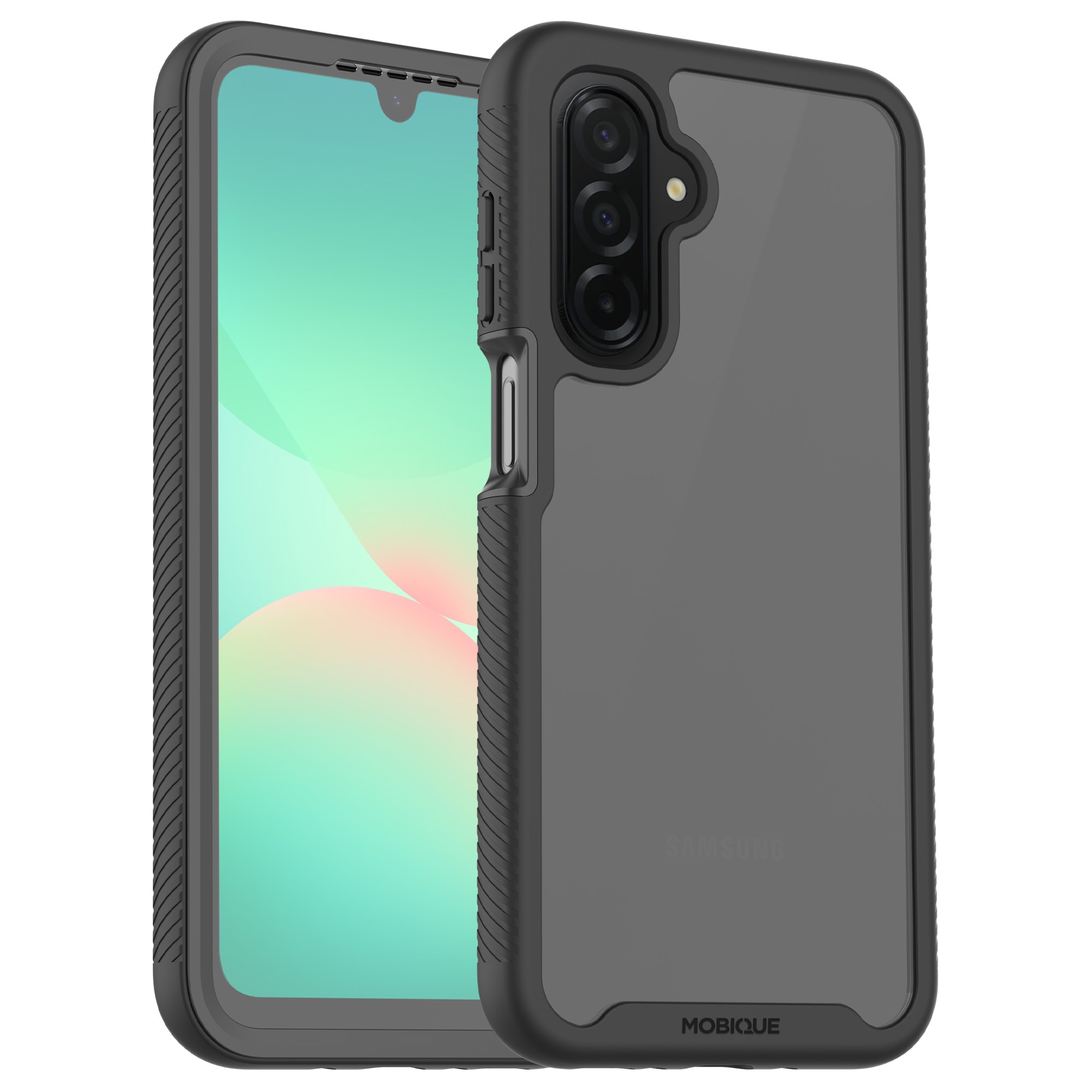 Full Protection Case Samsung Galaxy A17 Svart/gjennomsiktig