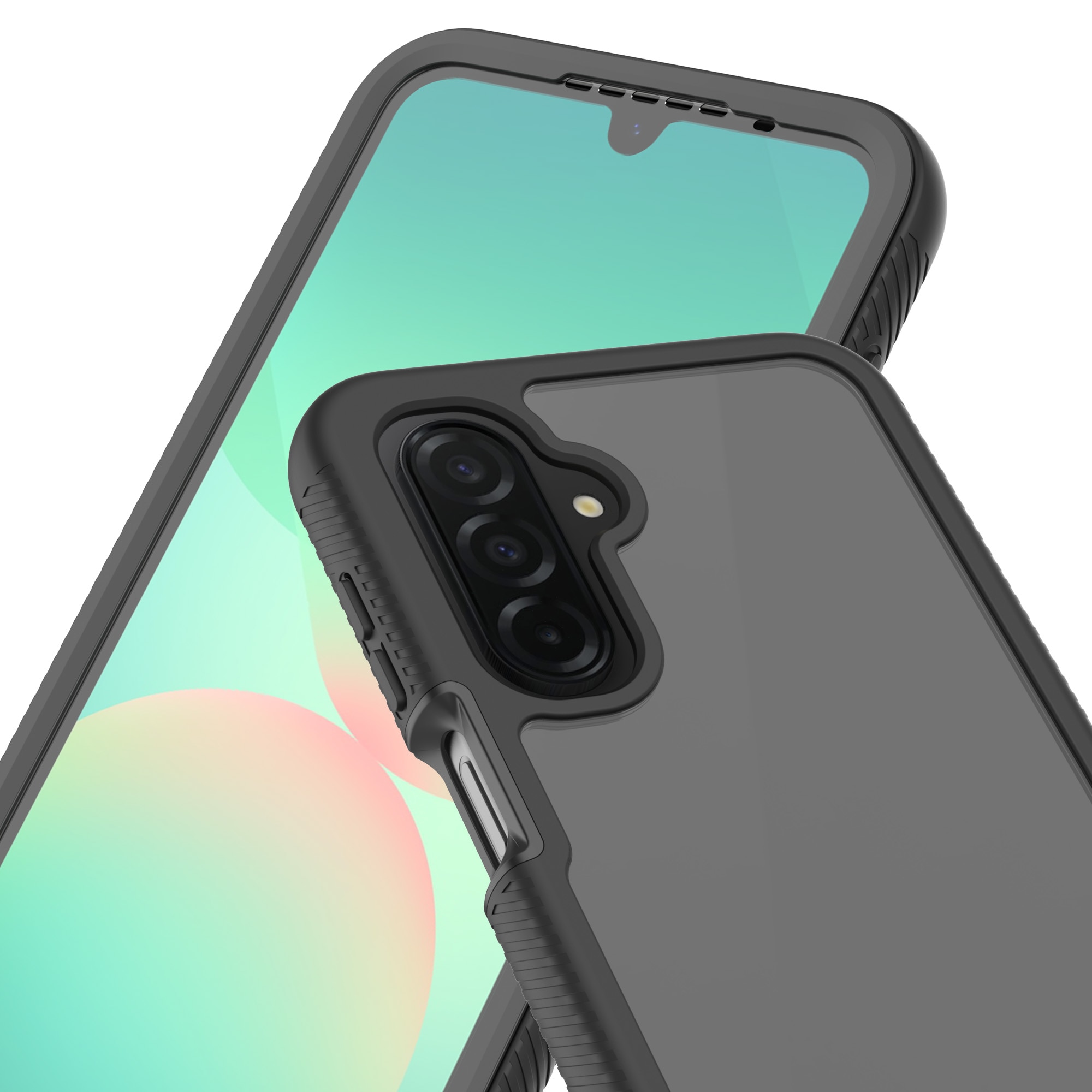 Full Protection Case Samsung Galaxy A17 Svart/gjennomsiktig