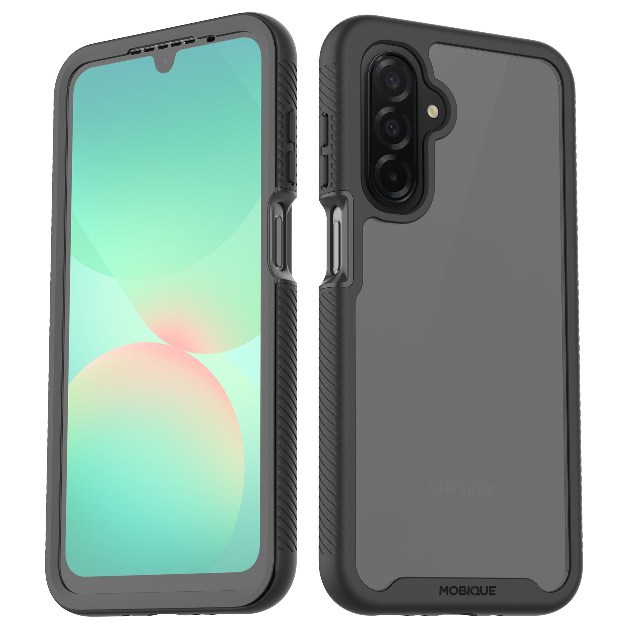 Full Protection Case Samsung Galaxy A17 Svart/gjennomsiktig
