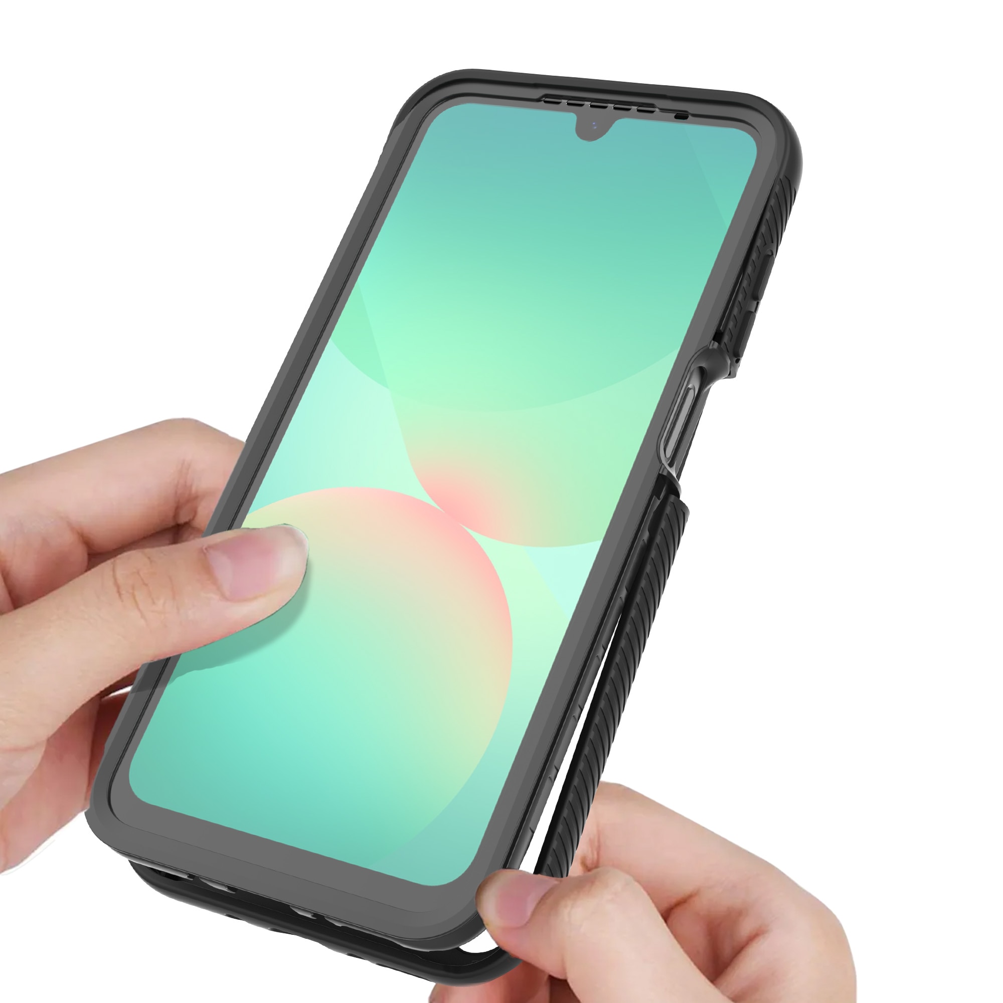 Full Protection Case Samsung Galaxy A17 Svart/gjennomsiktig