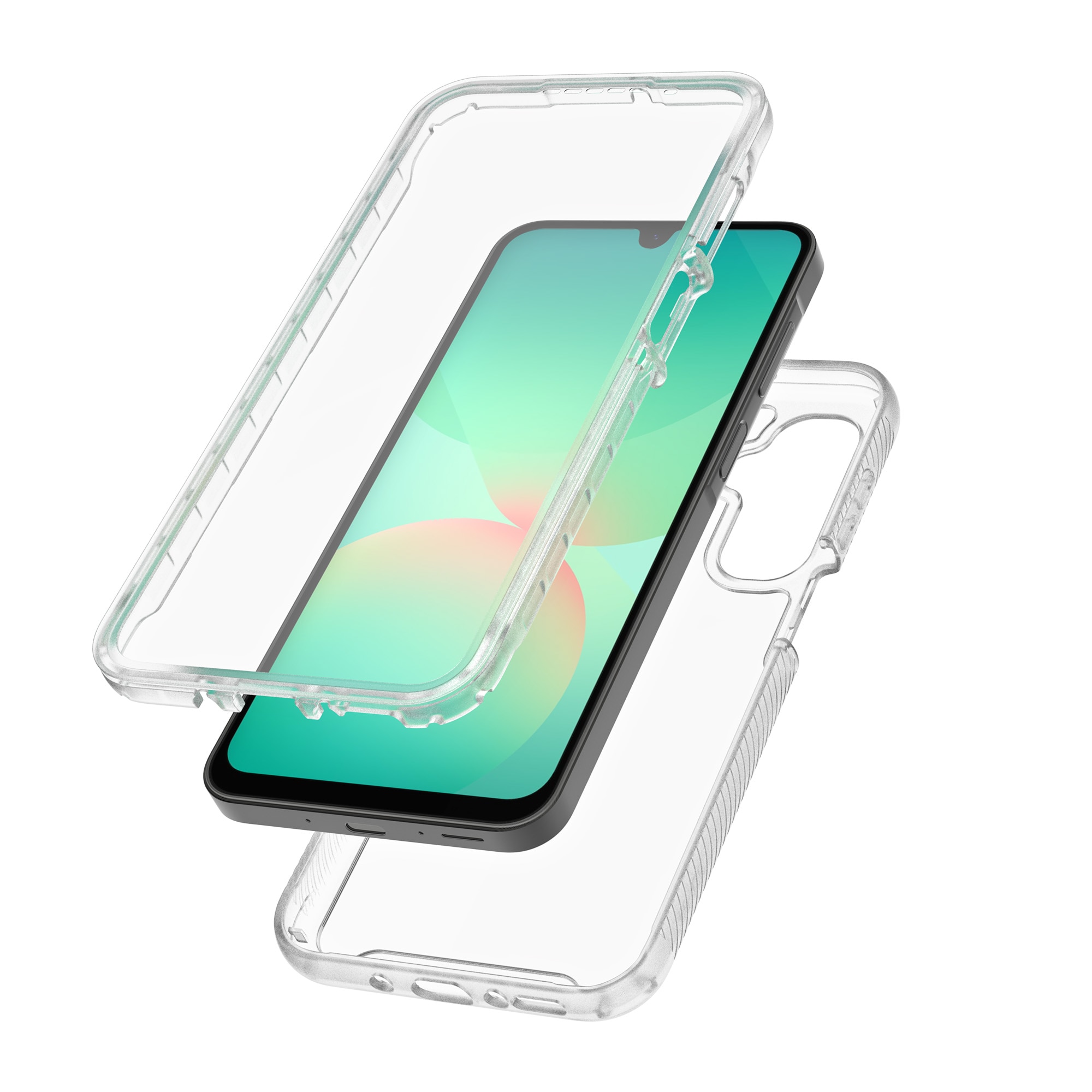 Full Protection Case Samsung Galaxy A17 Gjennomsiktig