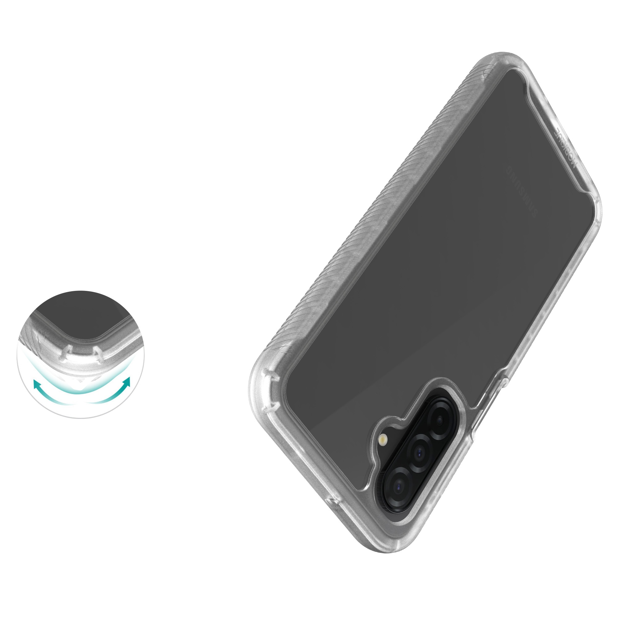 Full Protection Case Samsung Galaxy A17 Gjennomsiktig