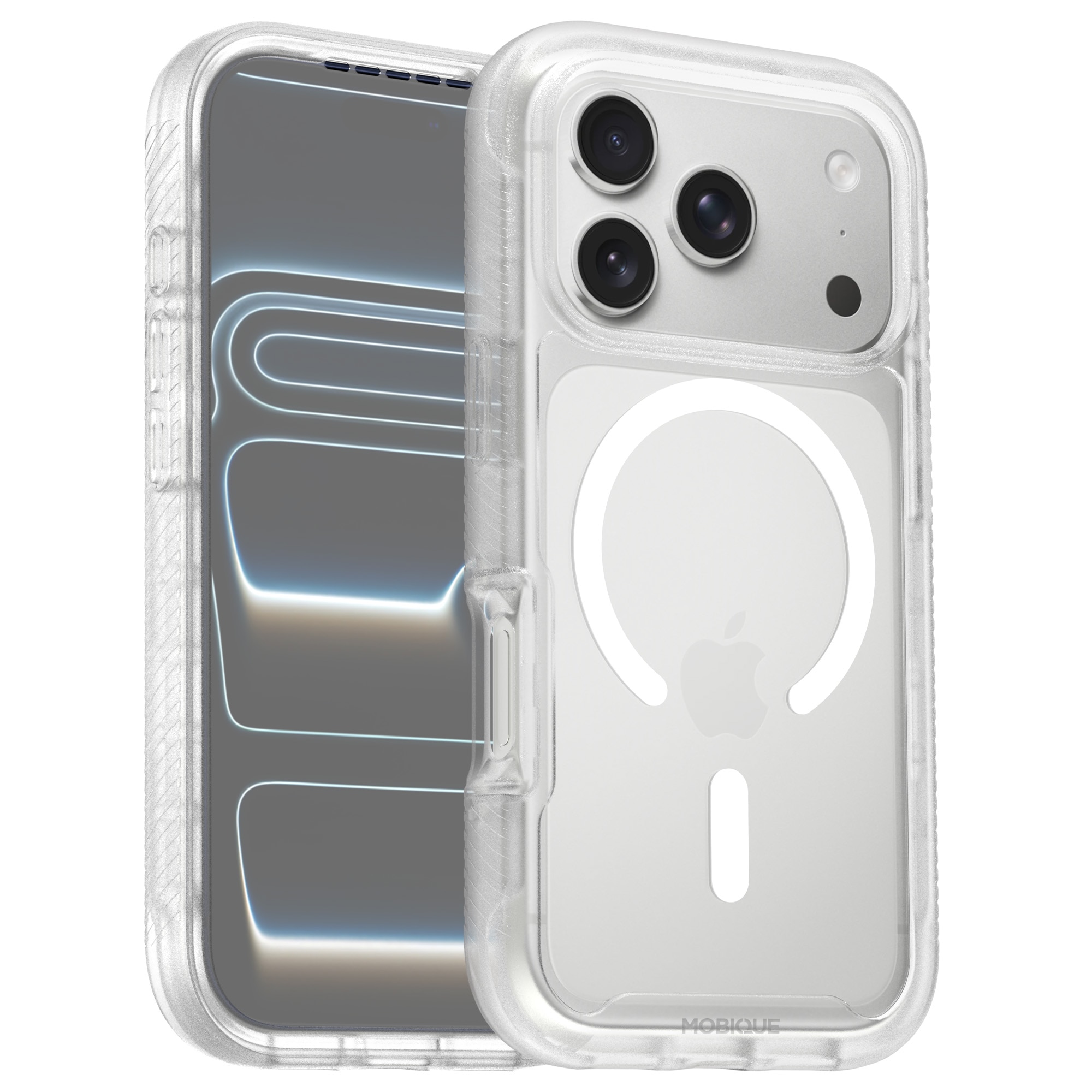 Full Protection Magnetic Case iPhone 17 Pro Gjennomsiktig