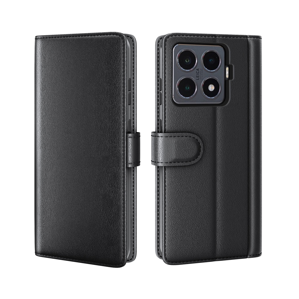 Ekte Lærveske Xiaomi 15T Pro Svart
