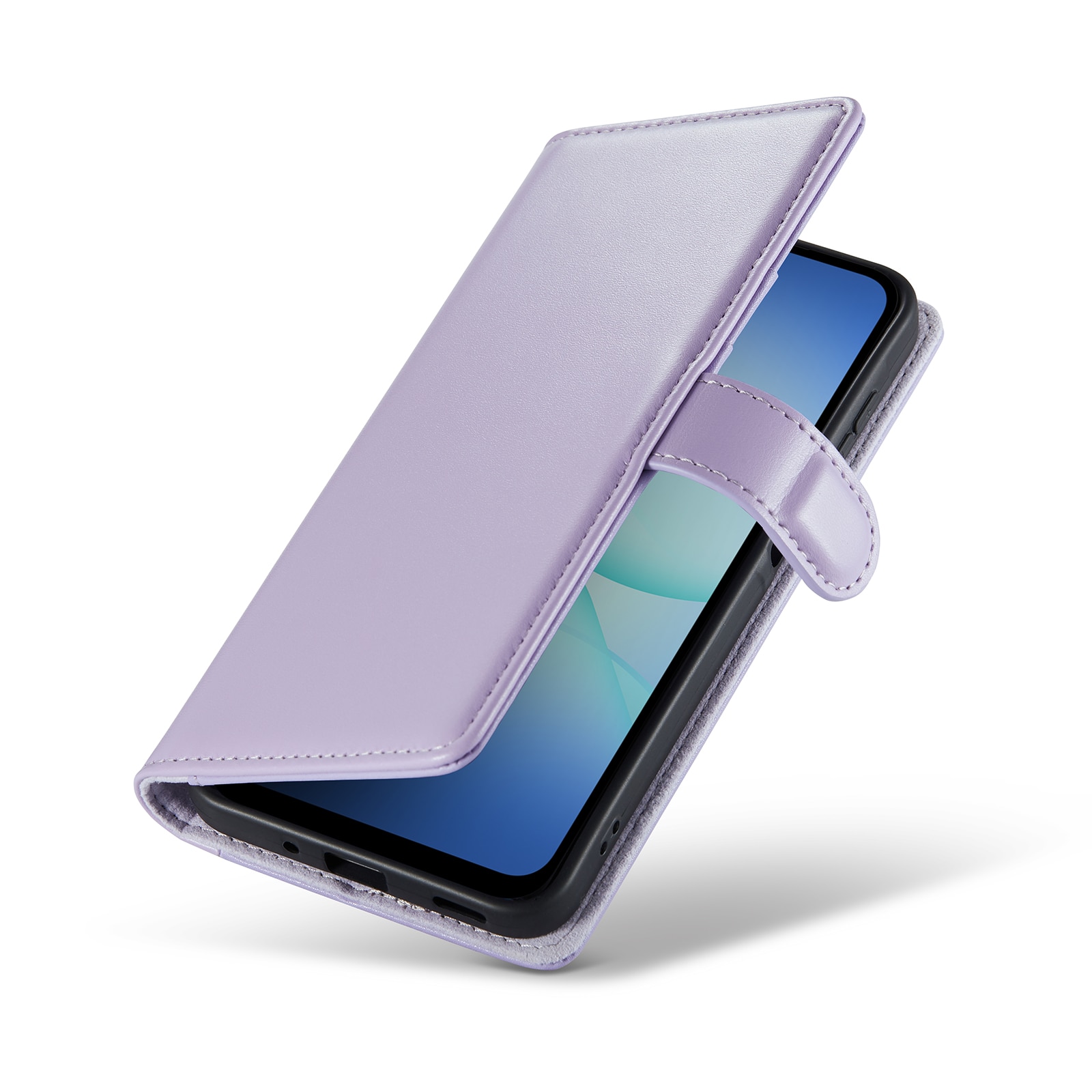 Ekte Lærveske Samsung Galaxy A17 Lilla