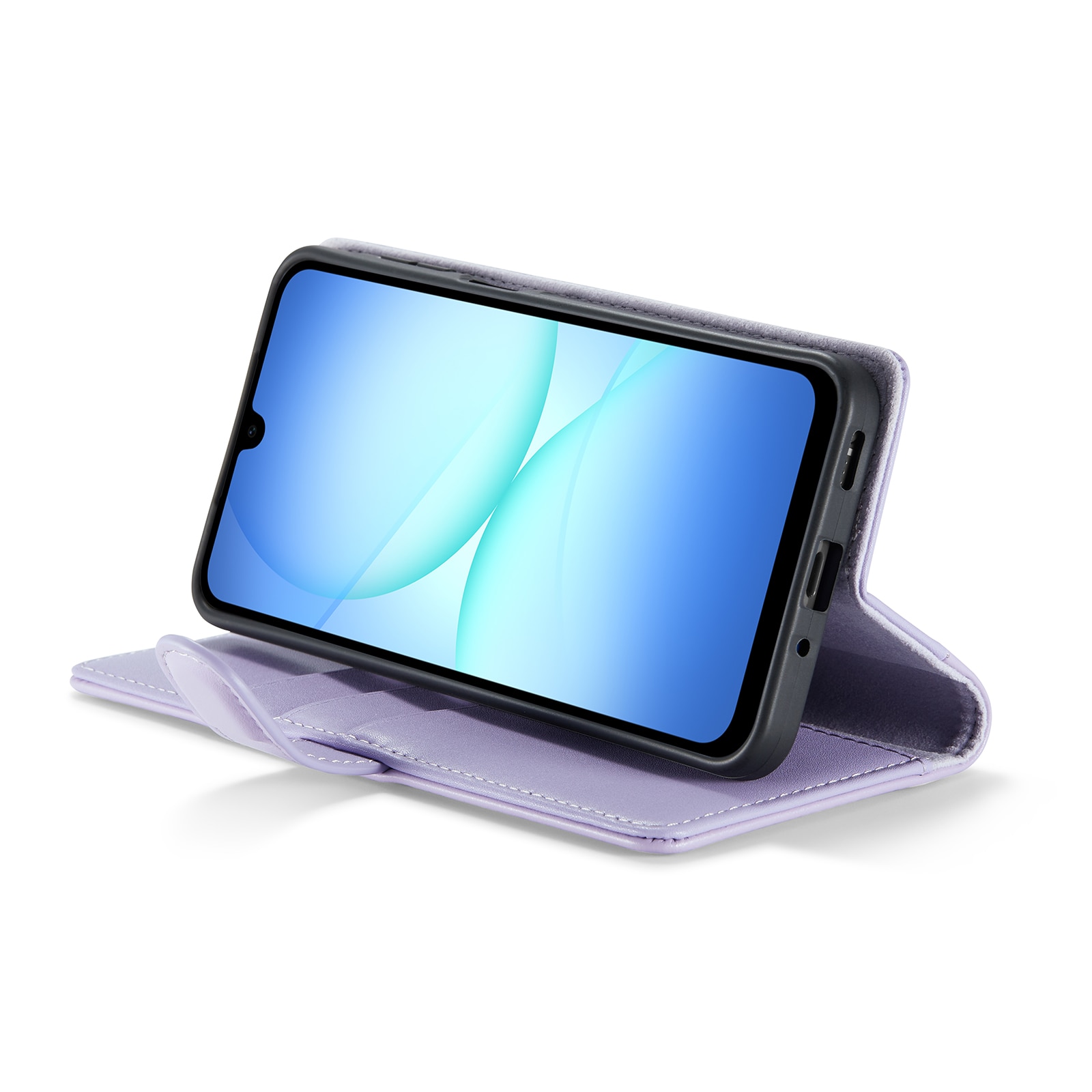 Ekte Lærveske Samsung Galaxy A17 Lilla
