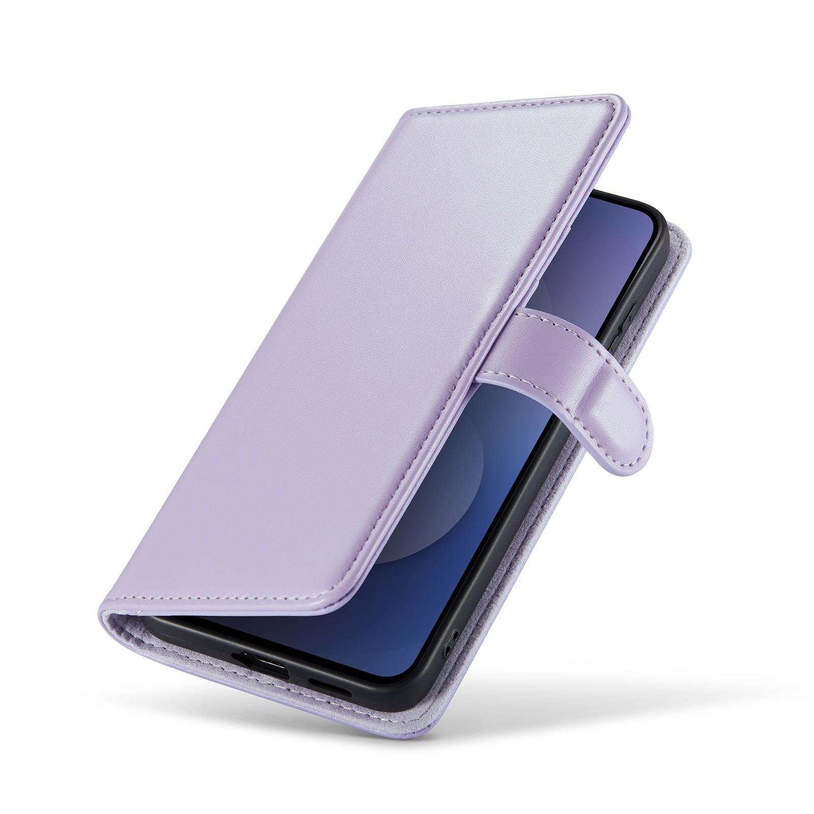 Ekte Lærveske Samsung Galaxy S25 FE Lilla