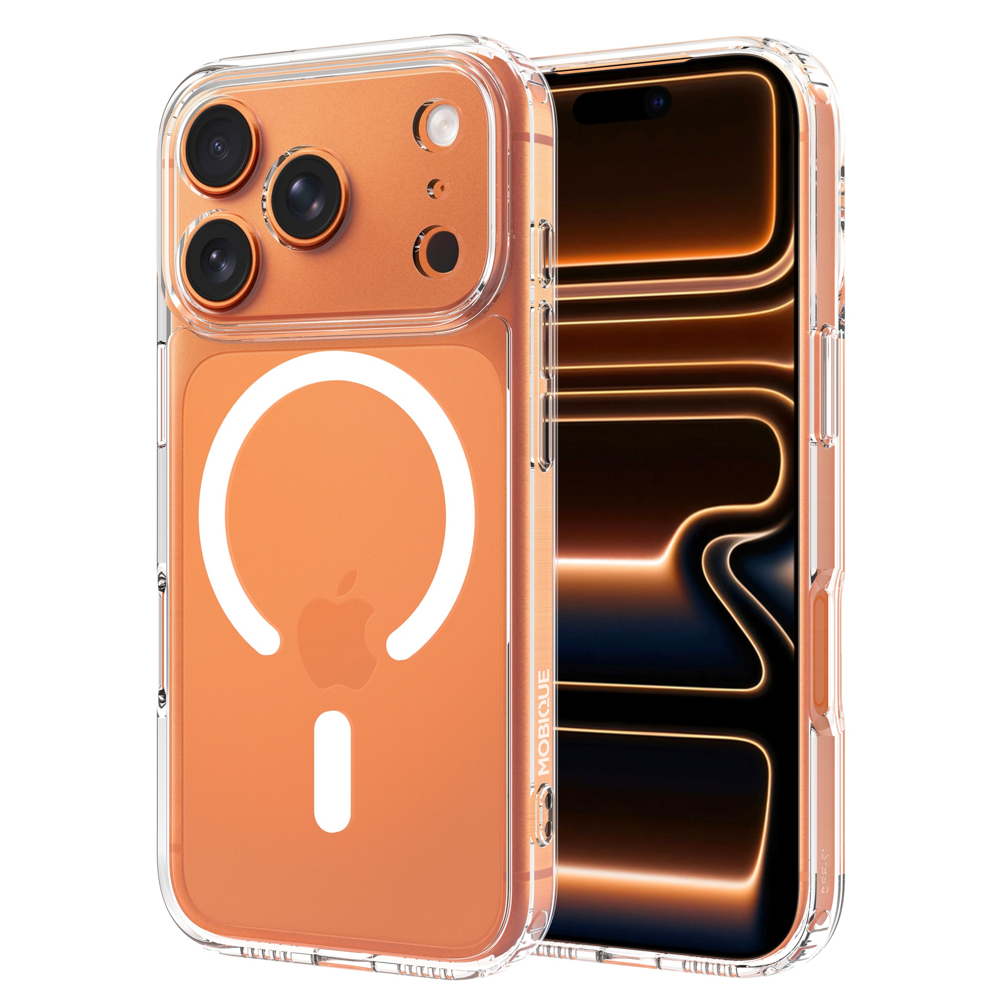 Hybriddeksel MagSafe iPhone 17 Pro Gjennomsiktig