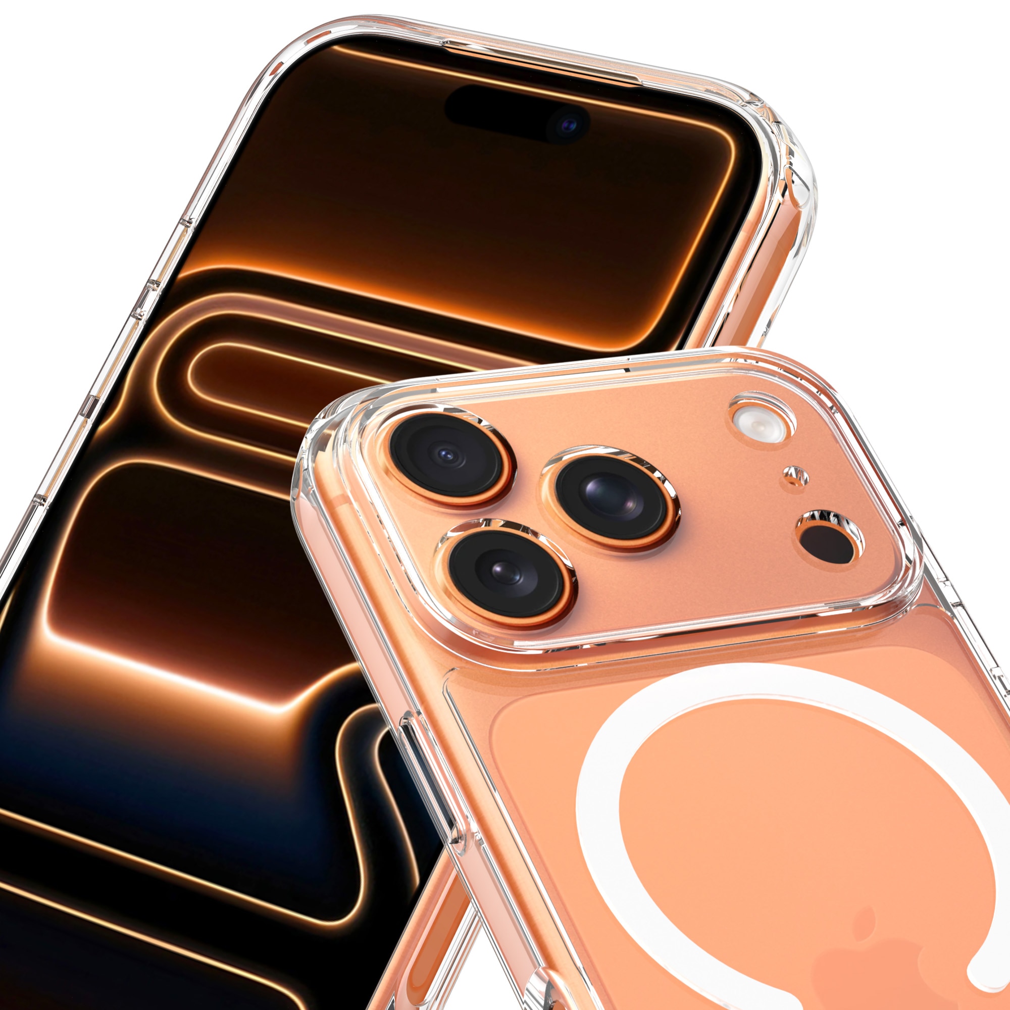 Hybriddeksel MagSafe iPhone 17 Pro Gjennomsiktig