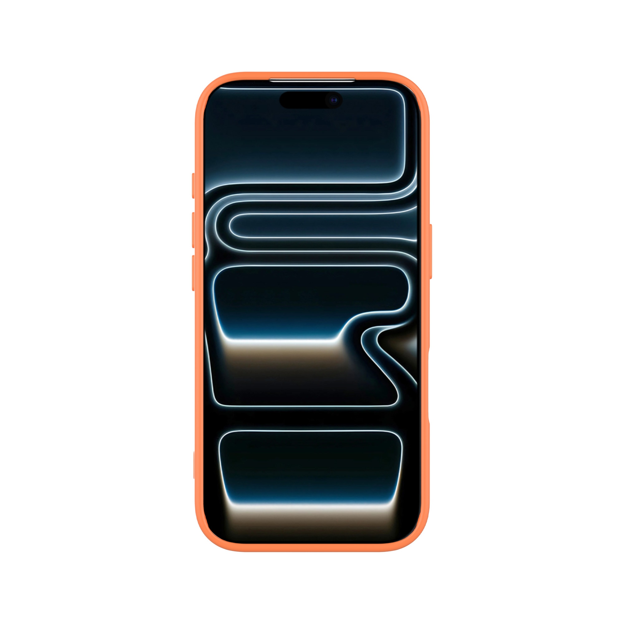 Magnetic Hybrid Deksel iPhone 17 Pro Frosted Orange