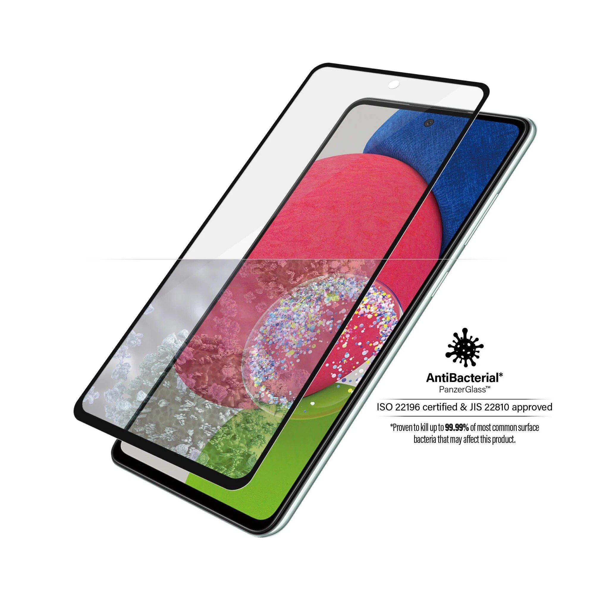 Samsung Galaxy A52 5G/Galaxy A53 Screen Protector Ultra Wide Fit