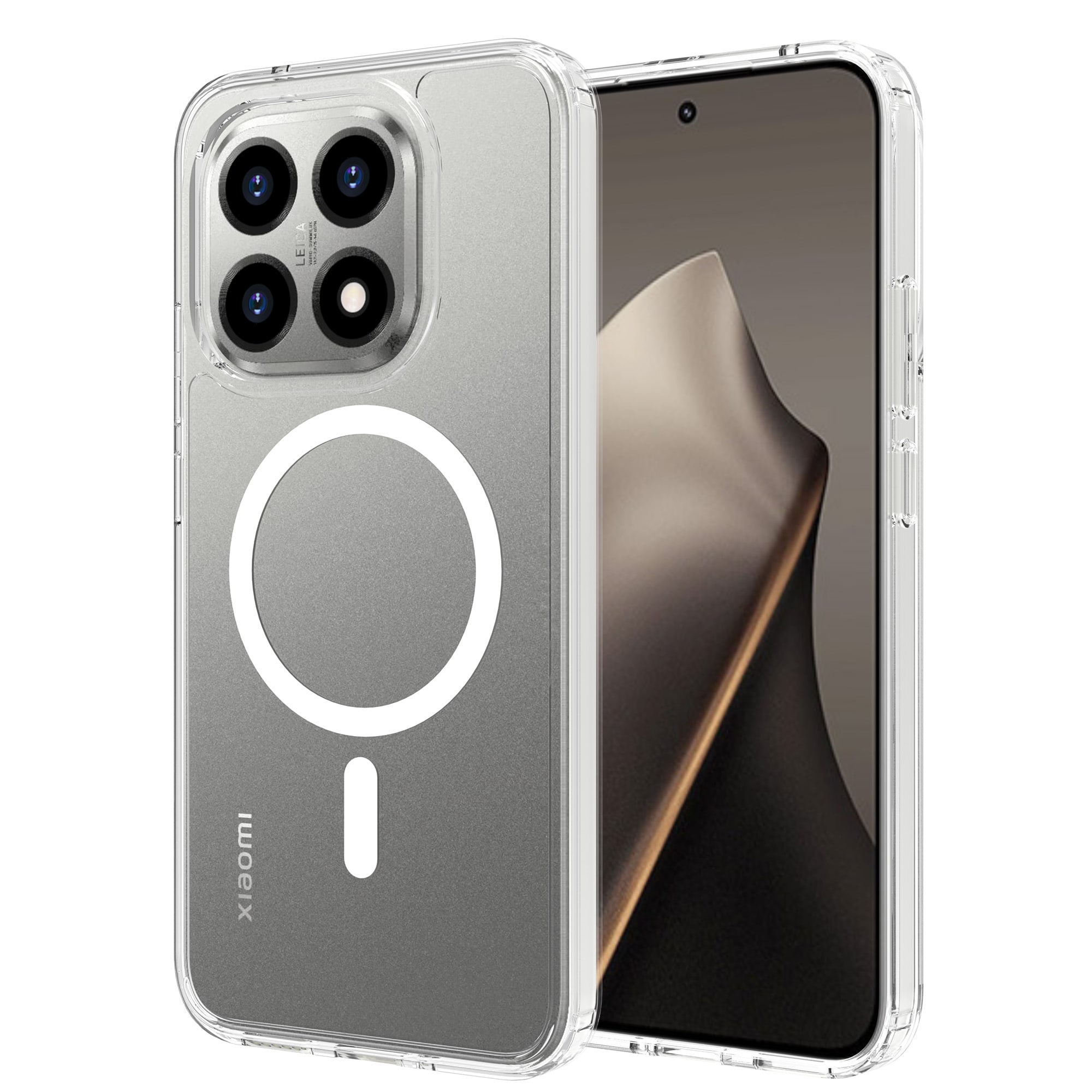 Hybriddeksel MagSafe Xiaomi 15T Gjennomsiktig