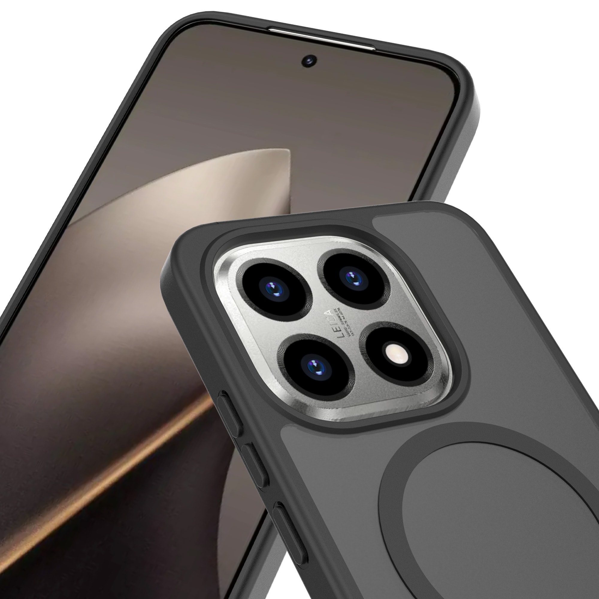 Magnetic Hybrid Deksel Xiaomi 15T Frosted Black