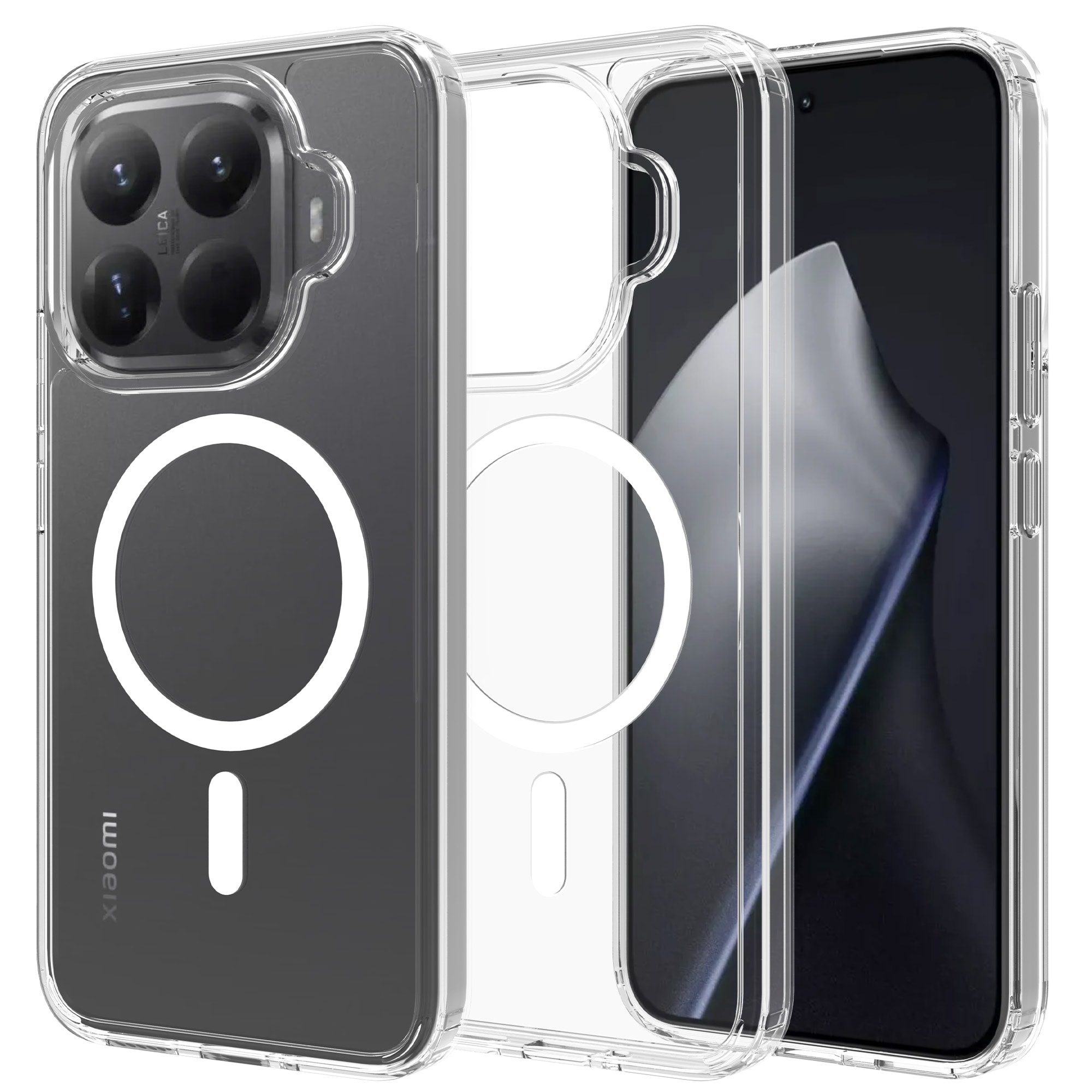 Hybriddeksel MagSafe Xiaomi 15T Pro Gjennomsiktig