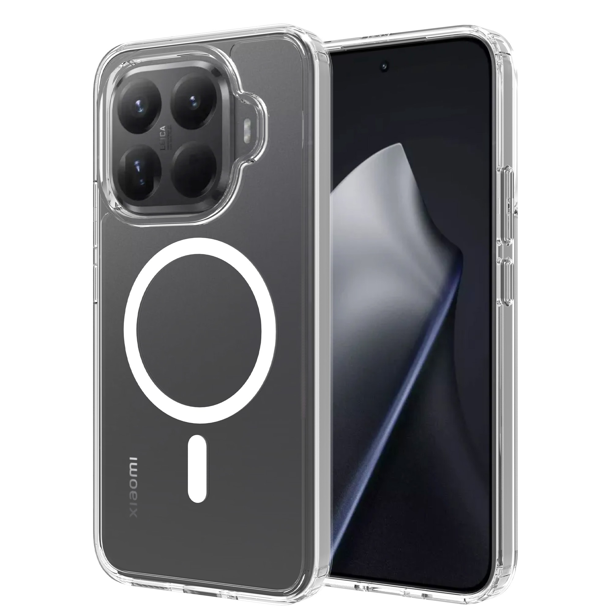 Hybriddeksel MagSafe Xiaomi 15T Pro Gjennomsiktig