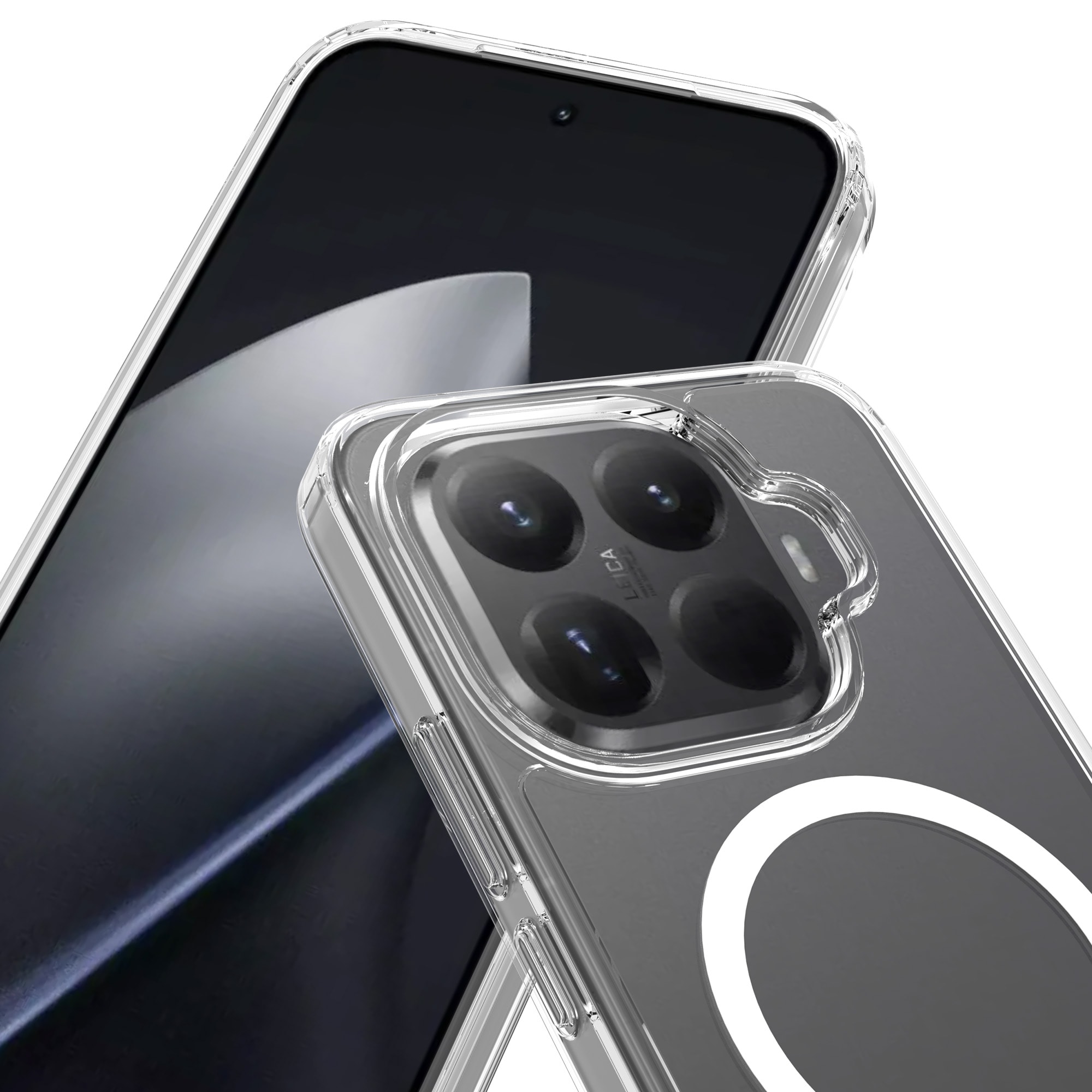 Hybriddeksel MagSafe Xiaomi 15T Pro Gjennomsiktig