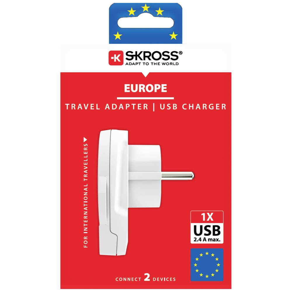 The World Travels to Europe with USB port