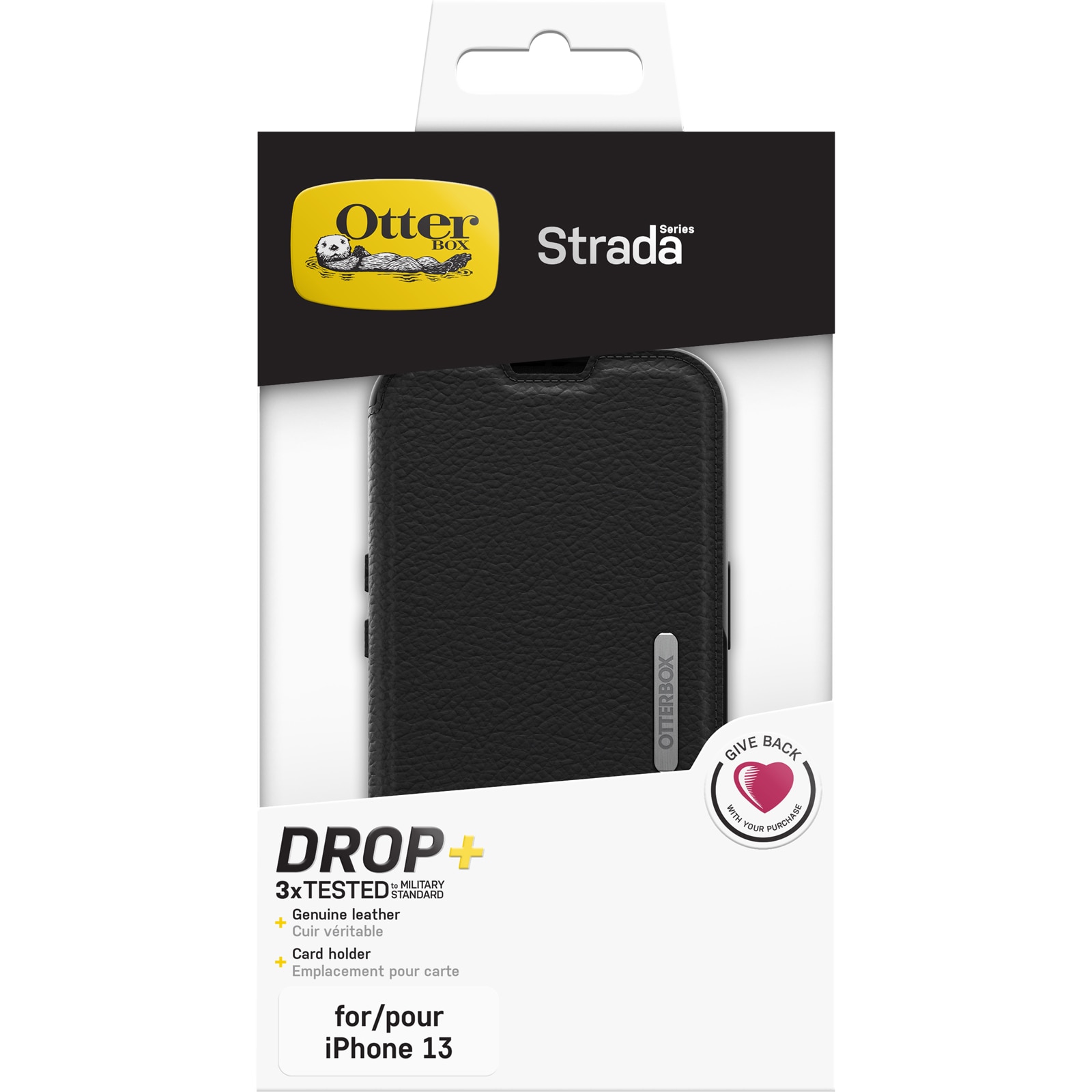 Strada Case iPhone 13 Black