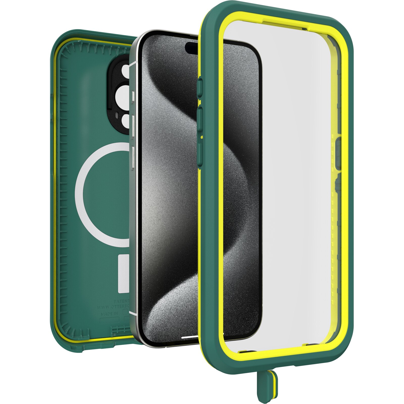 FRE MagSafe Deksel iPhone 15 Pro Grønn