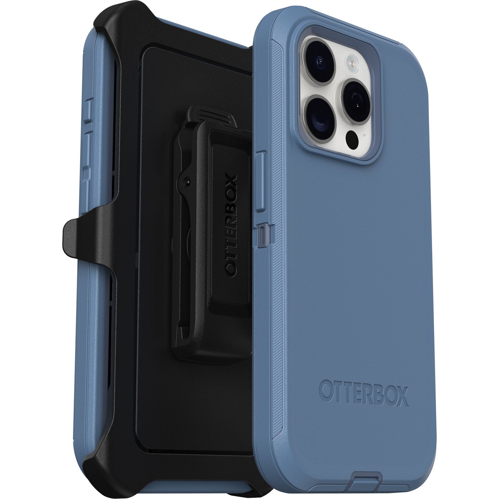 Defender Deksel iPhone 15 Pro Blå