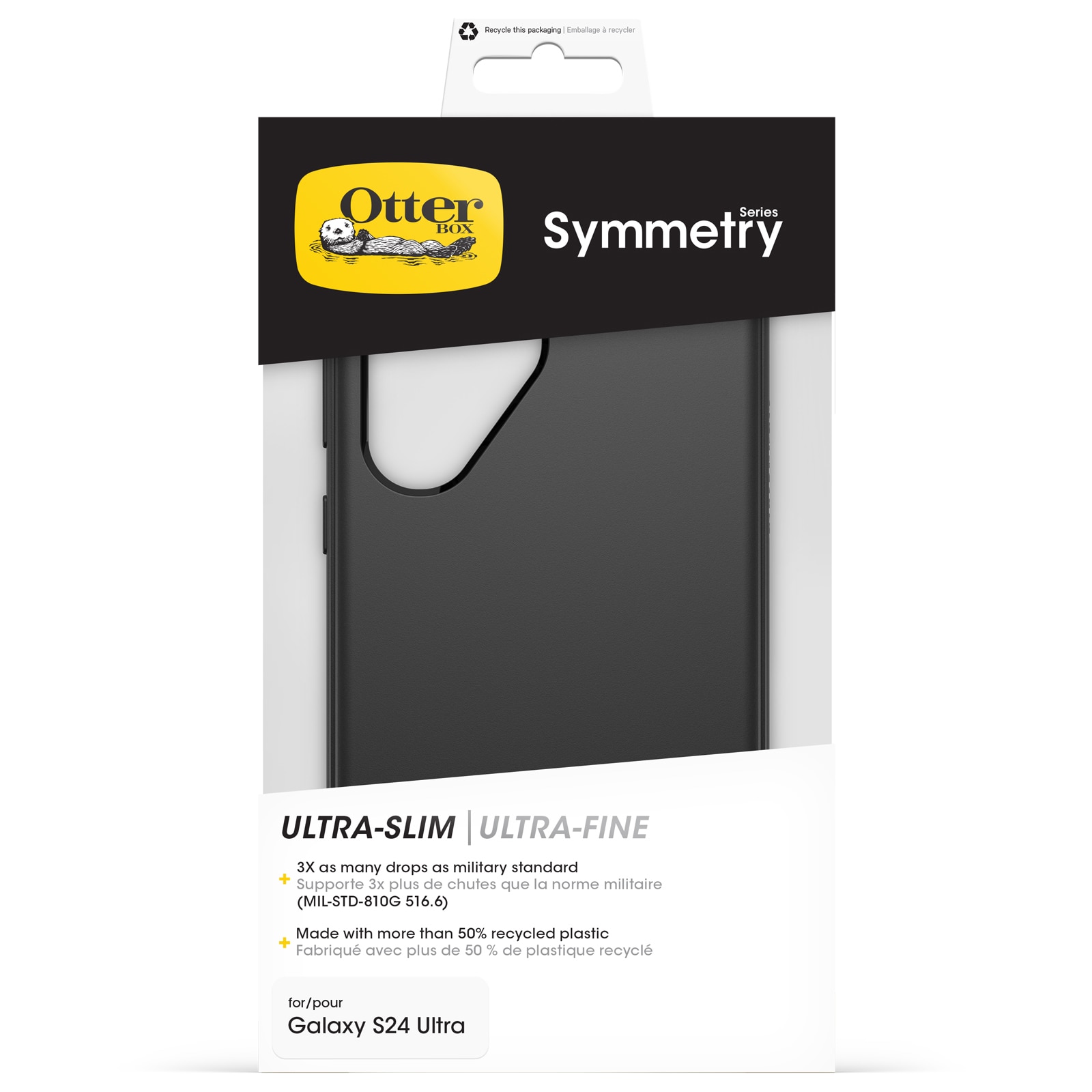 Symmetry Case Samsung Galaxy S24 Ultra svart