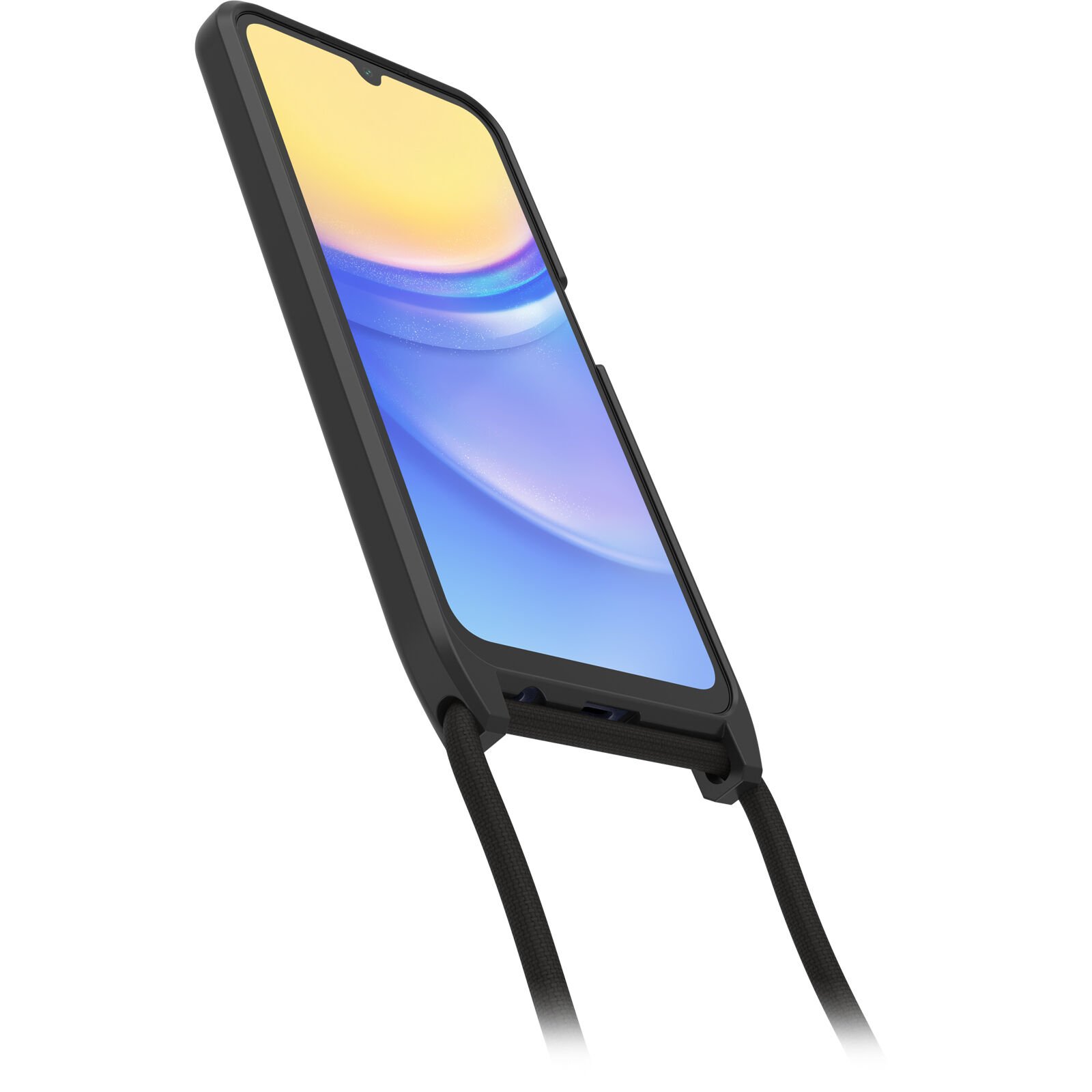 React Necklace Deksel Samsung Galaxy A15 svart