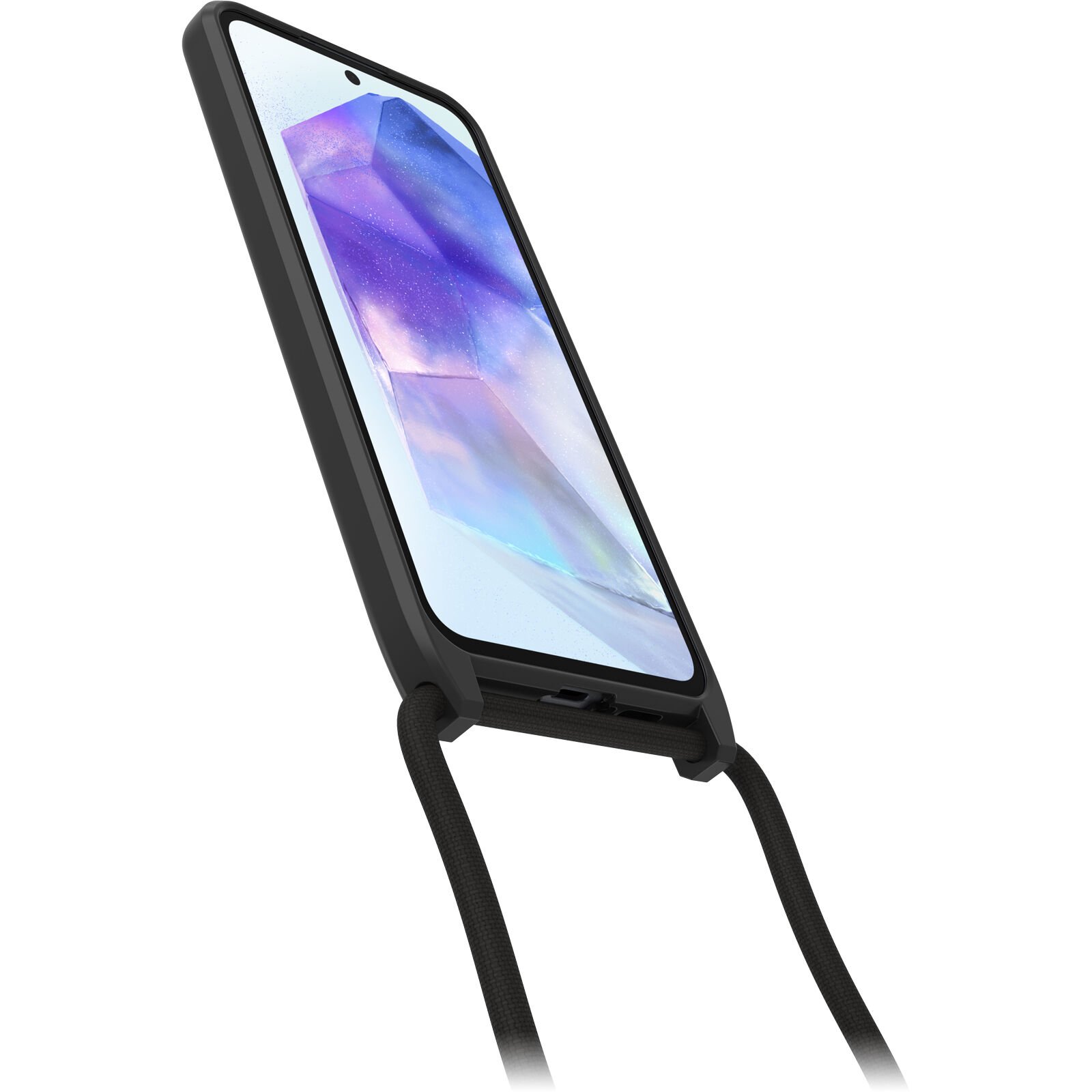 React Necklace Deksel Samsung Galaxy A55 svart