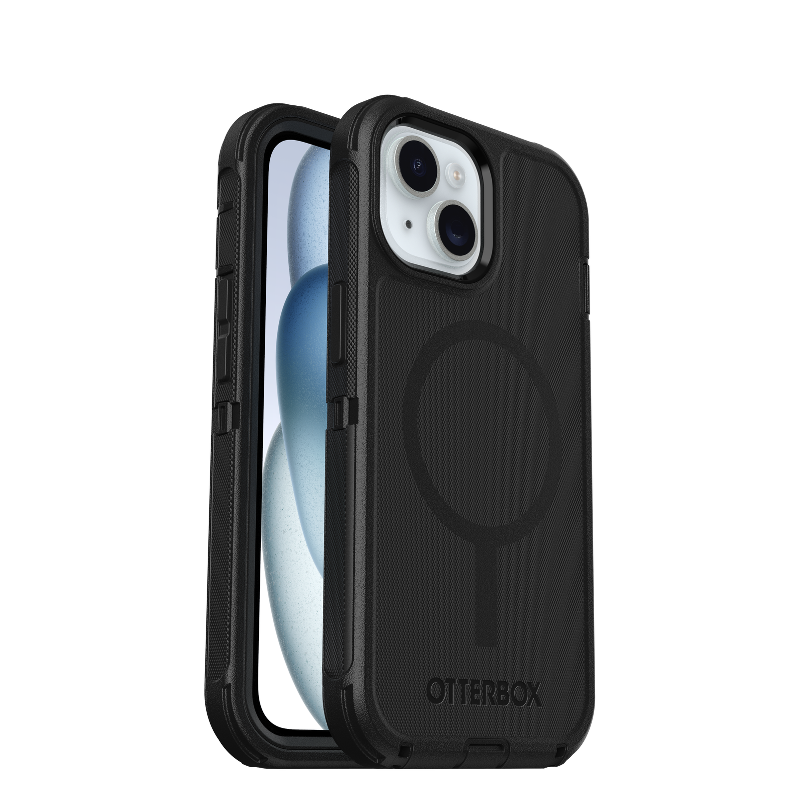 Defender Deksel iPhone 15 Svart