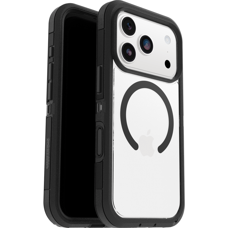 Defender XT Deksel iPhone 17 Pro Svart/gjennomsiktig
