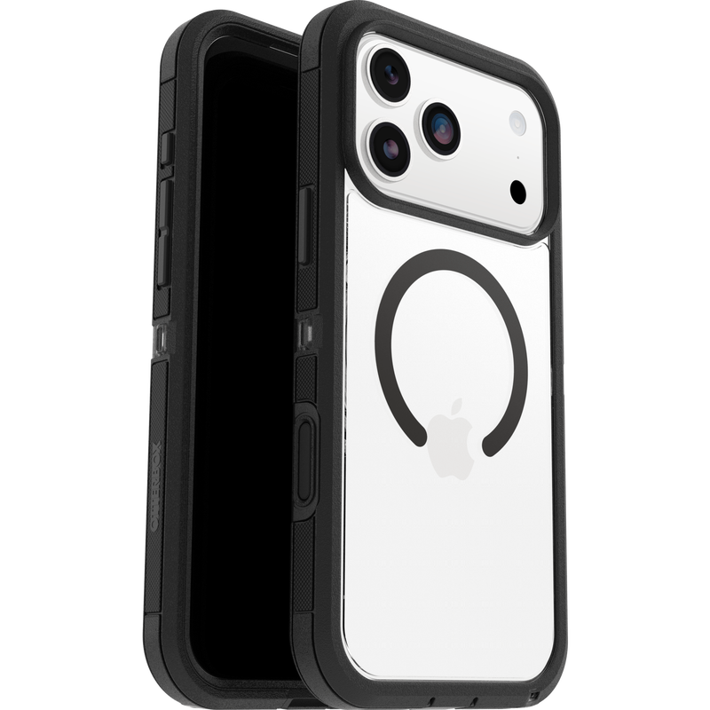 Defender XT Deksel iPhone 17 Pro Max Svart/gjennomsiktig