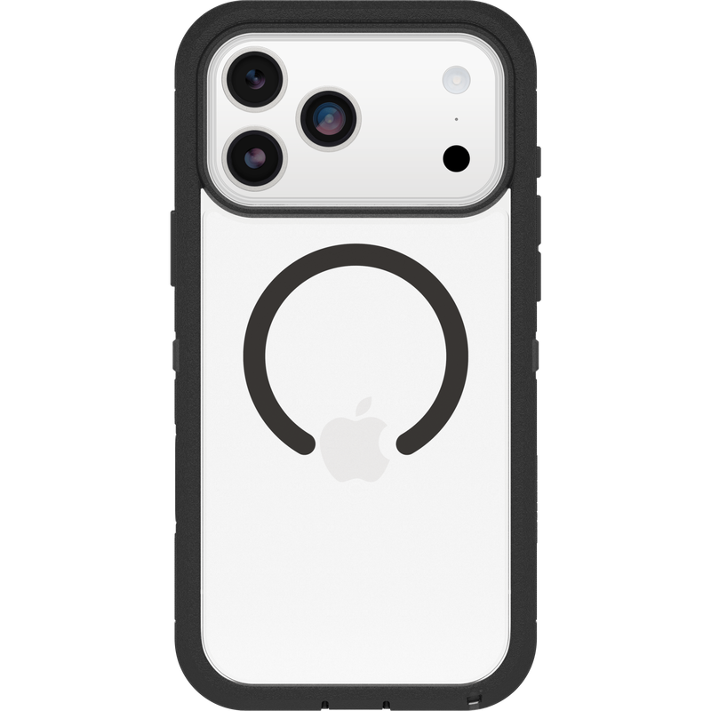 Defender XT Deksel iPhone 17 Pro Max Svart/gjennomsiktig