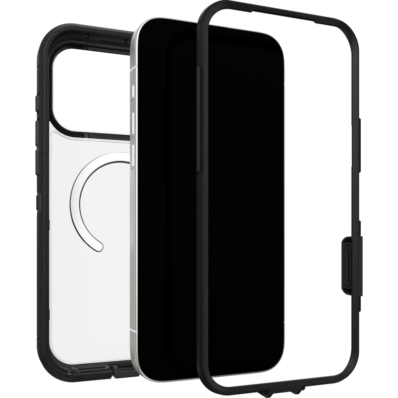 Defender XT Deksel iPhone 17 Pro Max Svart/gjennomsiktig