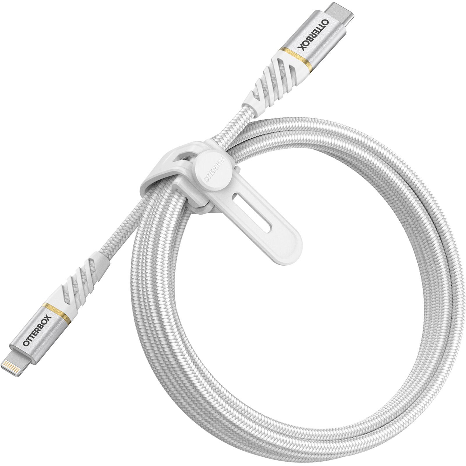 USB-C -> Lightning Kabel 2m Premium Fast Charge hvit