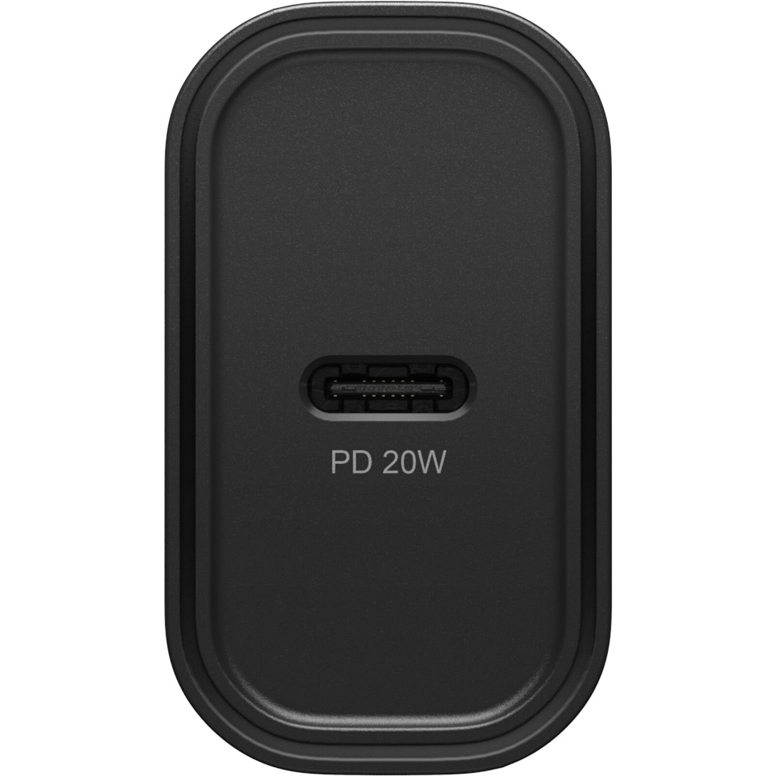 Vegglader USB-C 20W PD Black