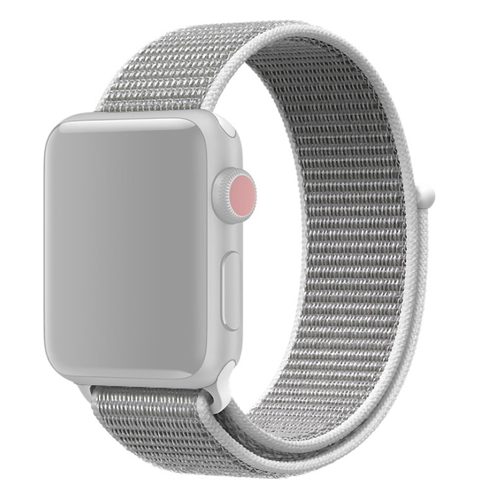 Apple Watch 38/40/41 mm Nylonreim grå