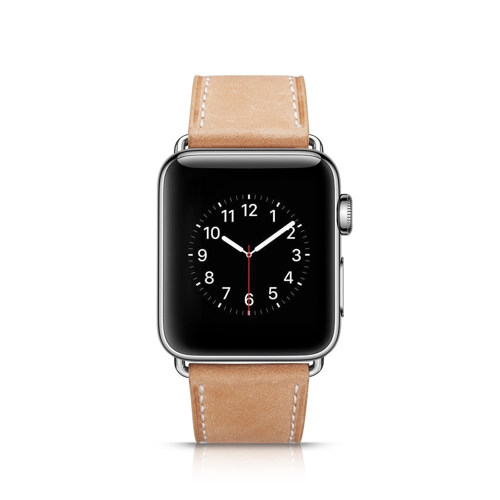 Apple Watch 44mm Reim Lær khaki