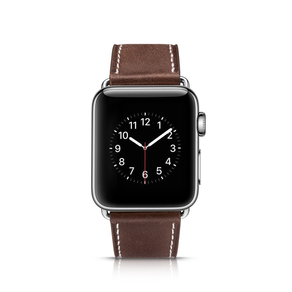 Apple Watch 45mm Series 8 Reim Lær brun