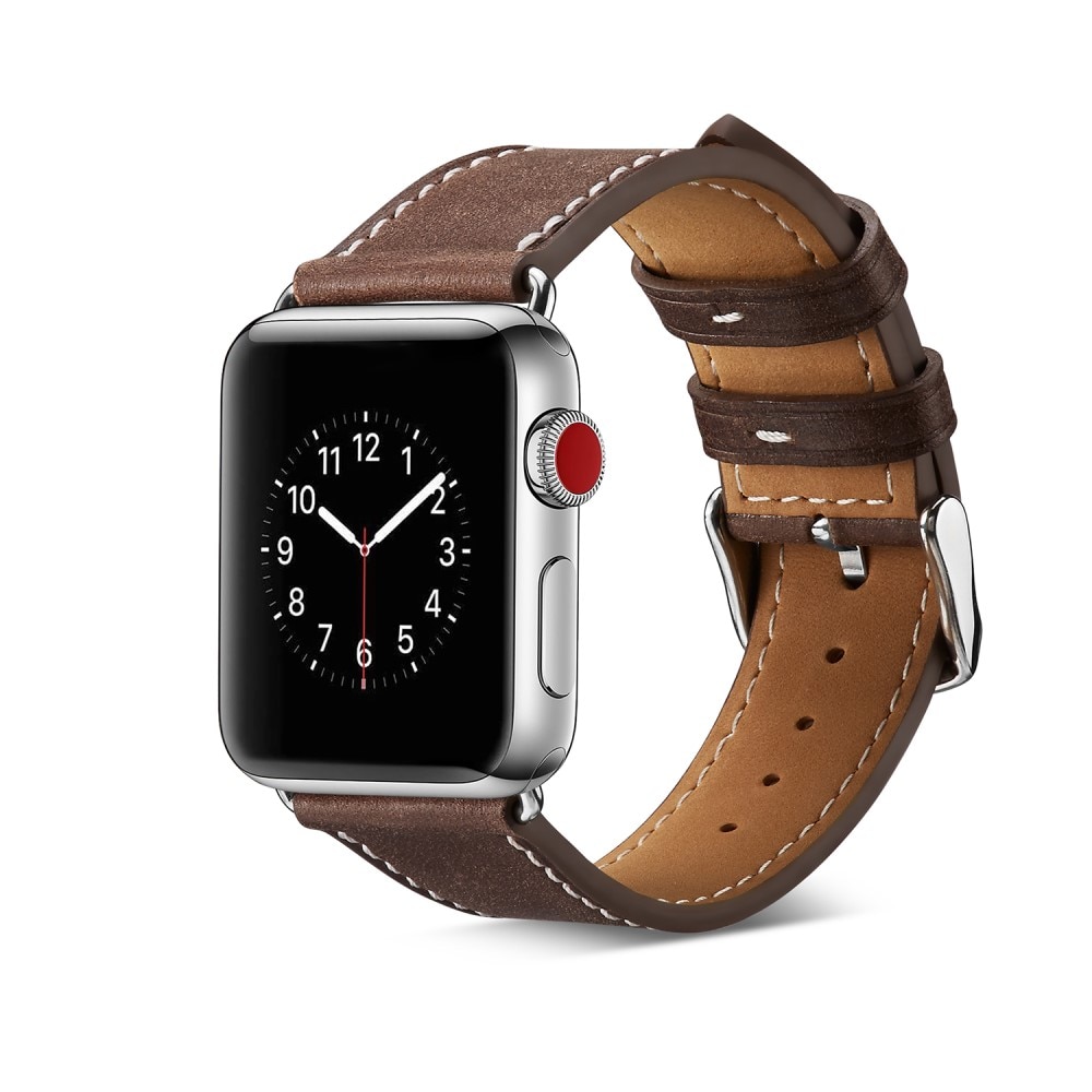 Apple Watch 45mm Series 8 Reim Lær brun