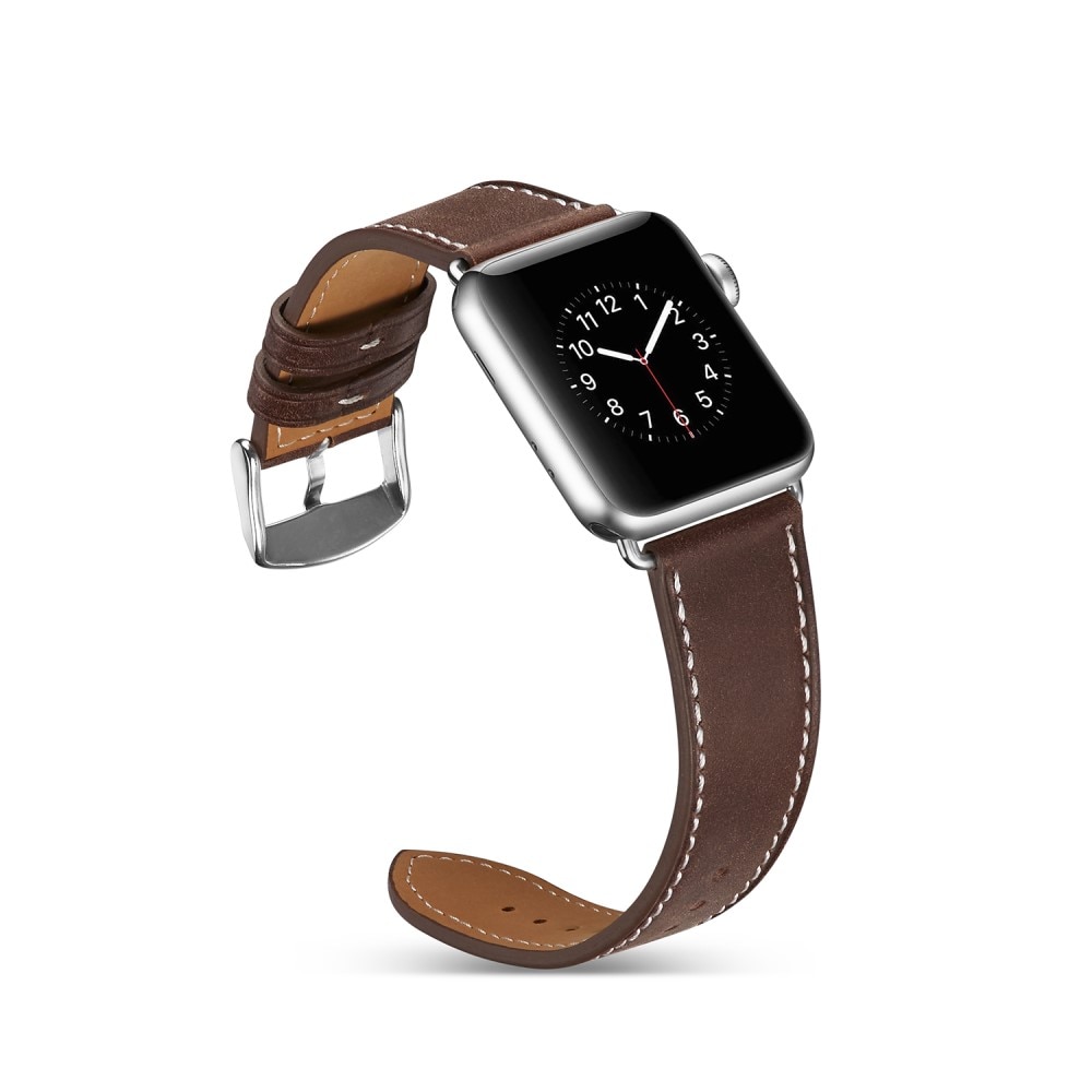 Apple Watch 45mm Series 8 Reim Lær brun